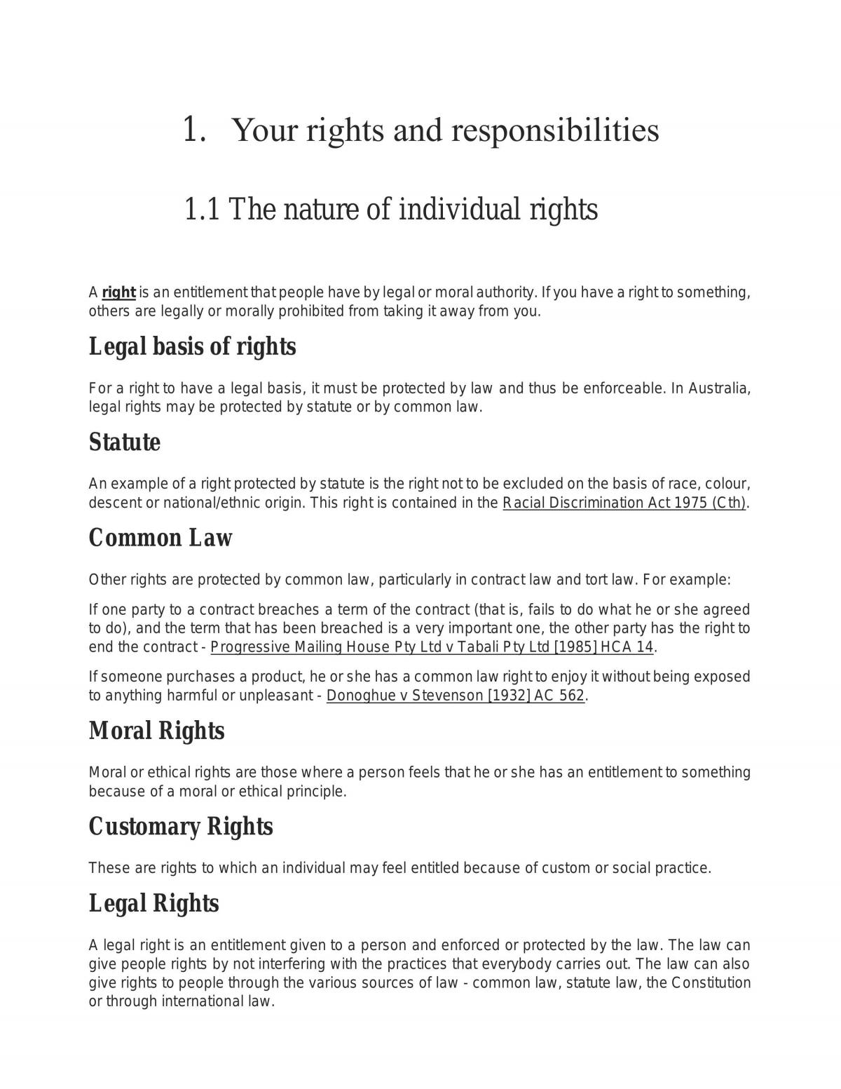 Year 11 Study Notes - Page 2