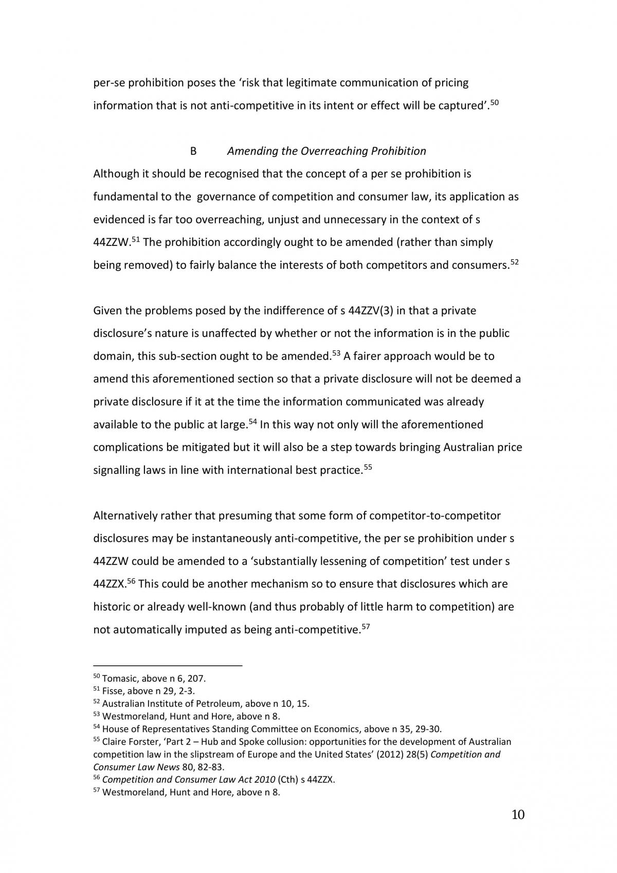 Competition Law Assignment  - Page 10