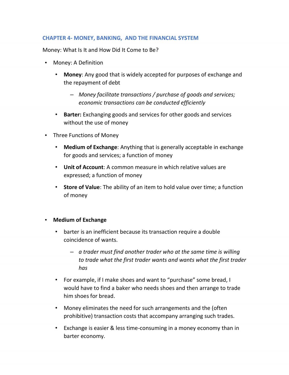 Macroeconomics Notes - Page 21