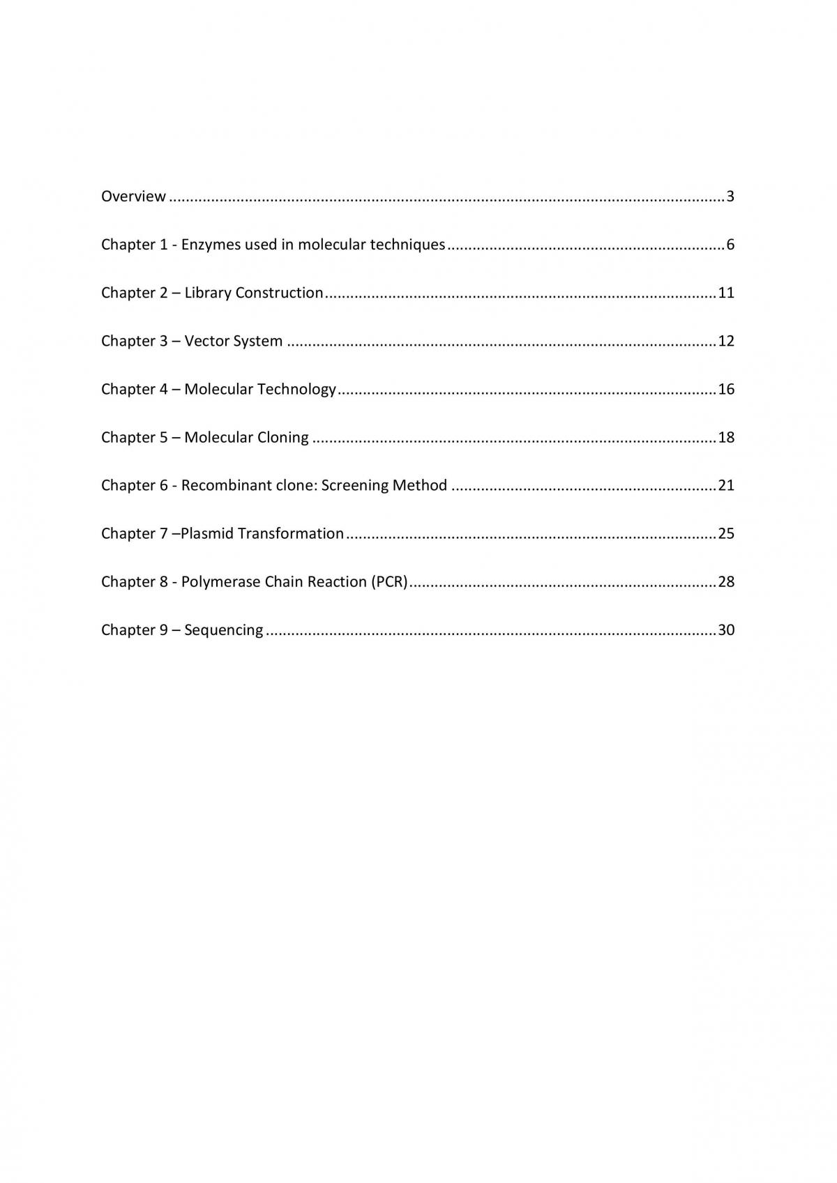 Complete Study Notes for Molecular Techniques - Page 2