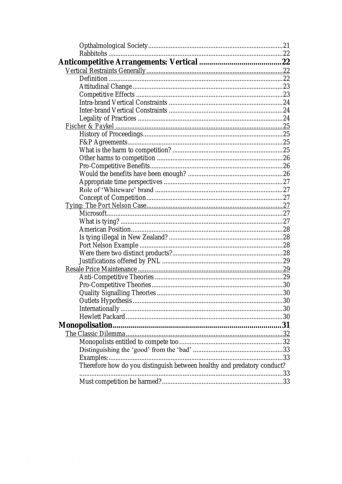 LAWS437 Competition Summary Notes - Page 2