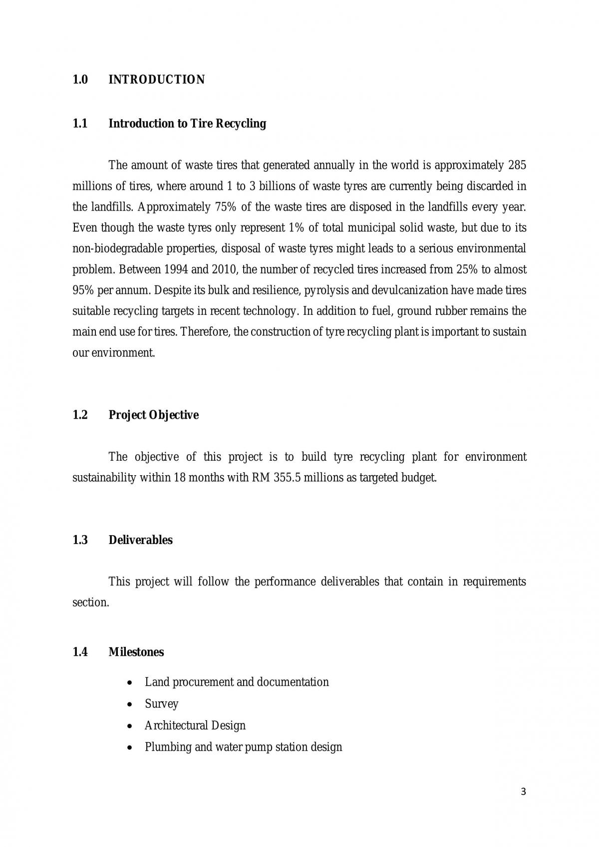 Proposal of Project Management - Page 2