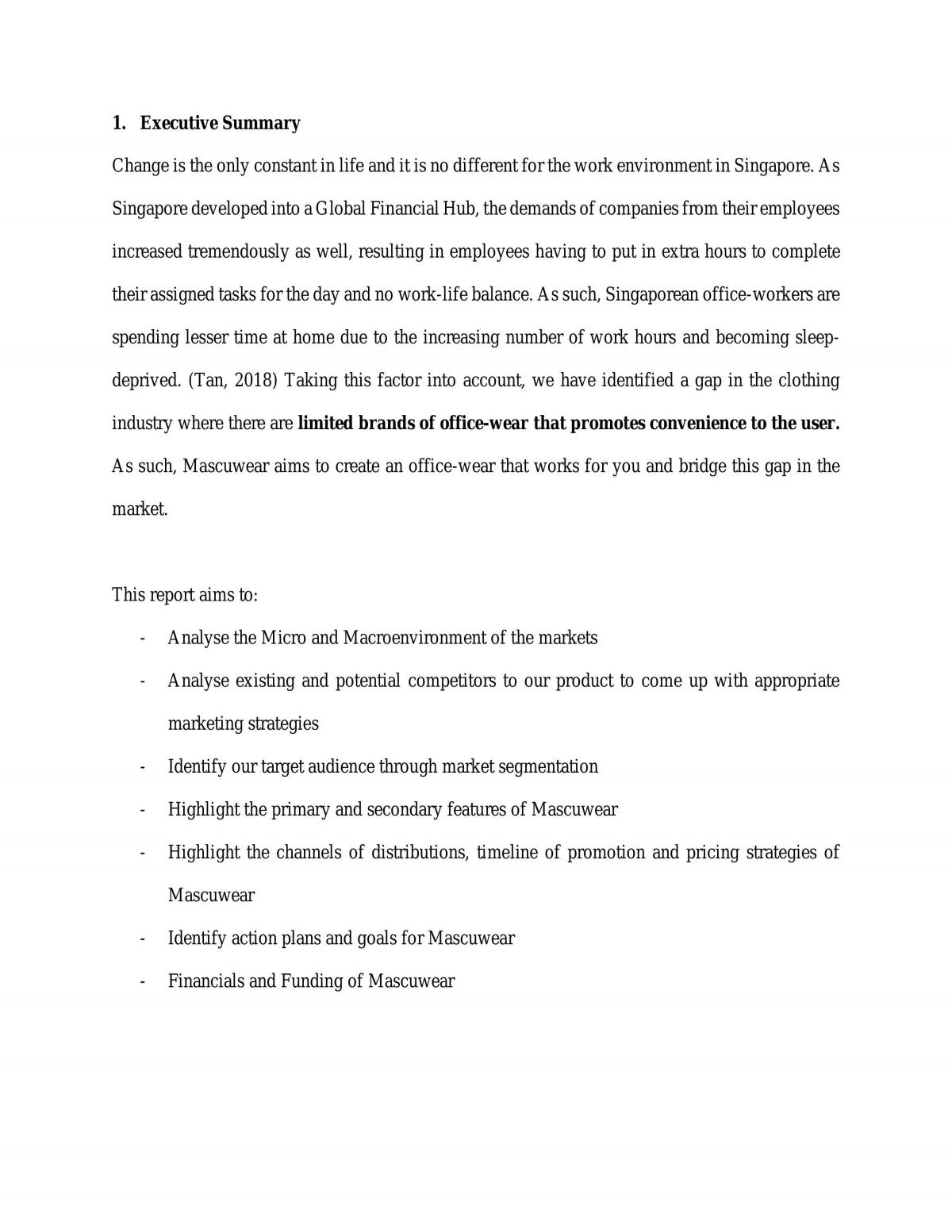 AB1501 Marketing Plan - Competitor Analysis - Page 2