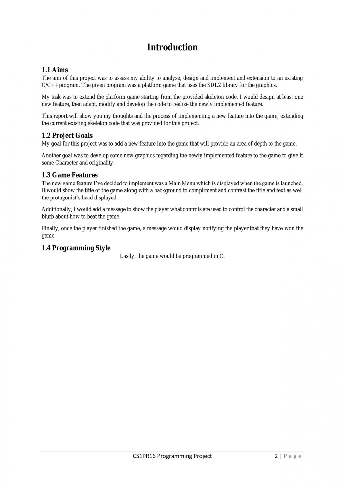 Extending a Platform game in C/C++: Pixel Pete's Pizza Adventure - Page 2