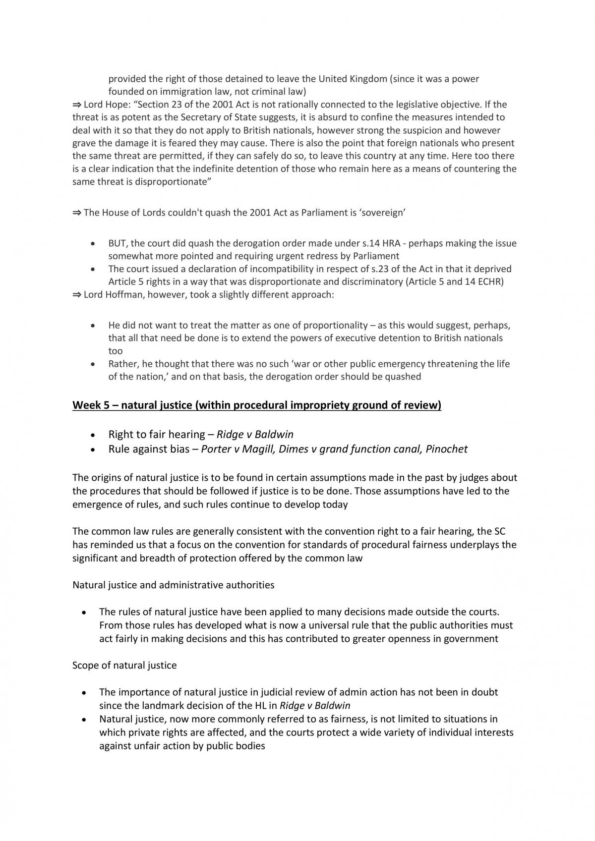 Constitutional & Administrative Law Notes  - Page 11