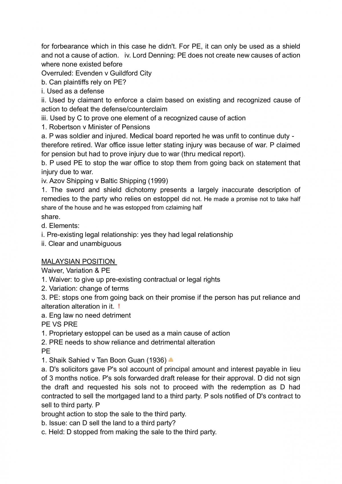 Contract Law I Study Guides  - Page 4