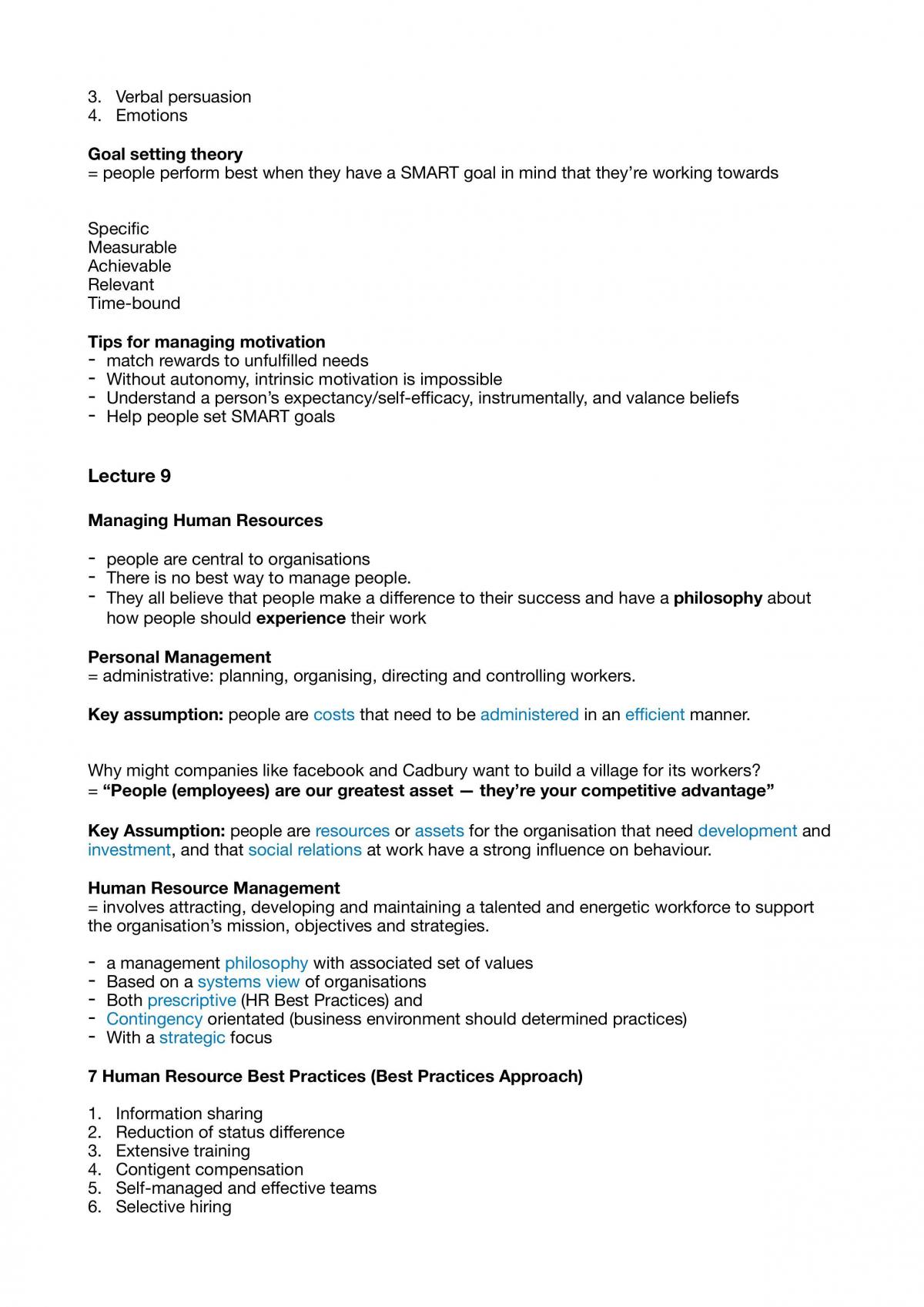 Introduction to Management Notes - Page 16