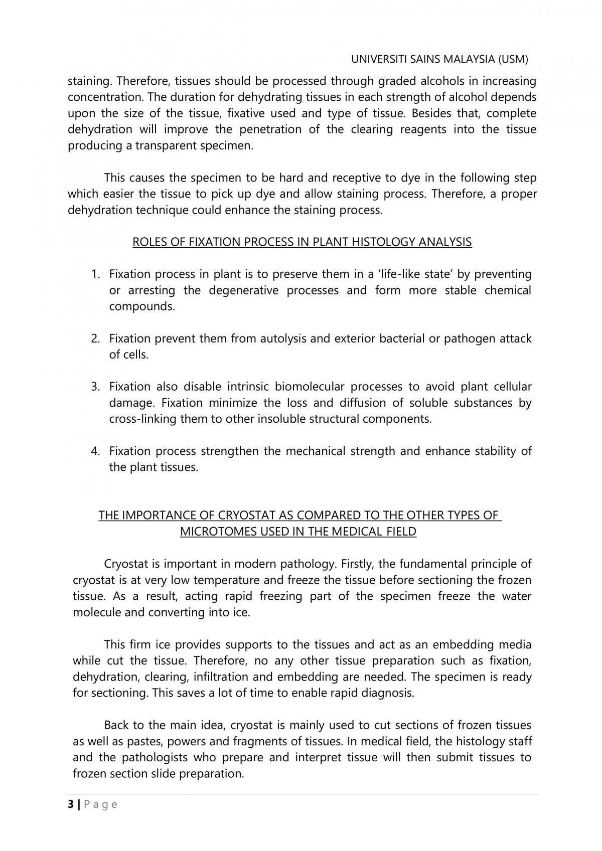 Essay Histological Techniques - Page 3