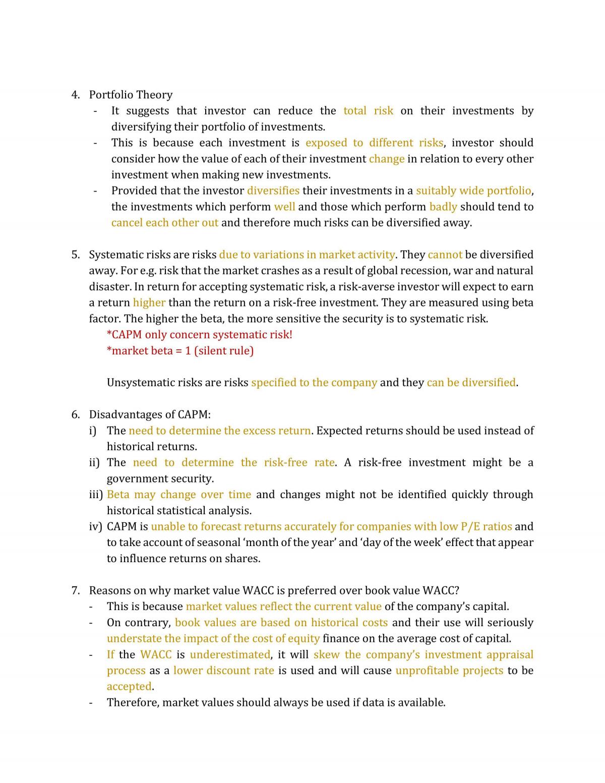 Financial Management Study Notes - Page 10