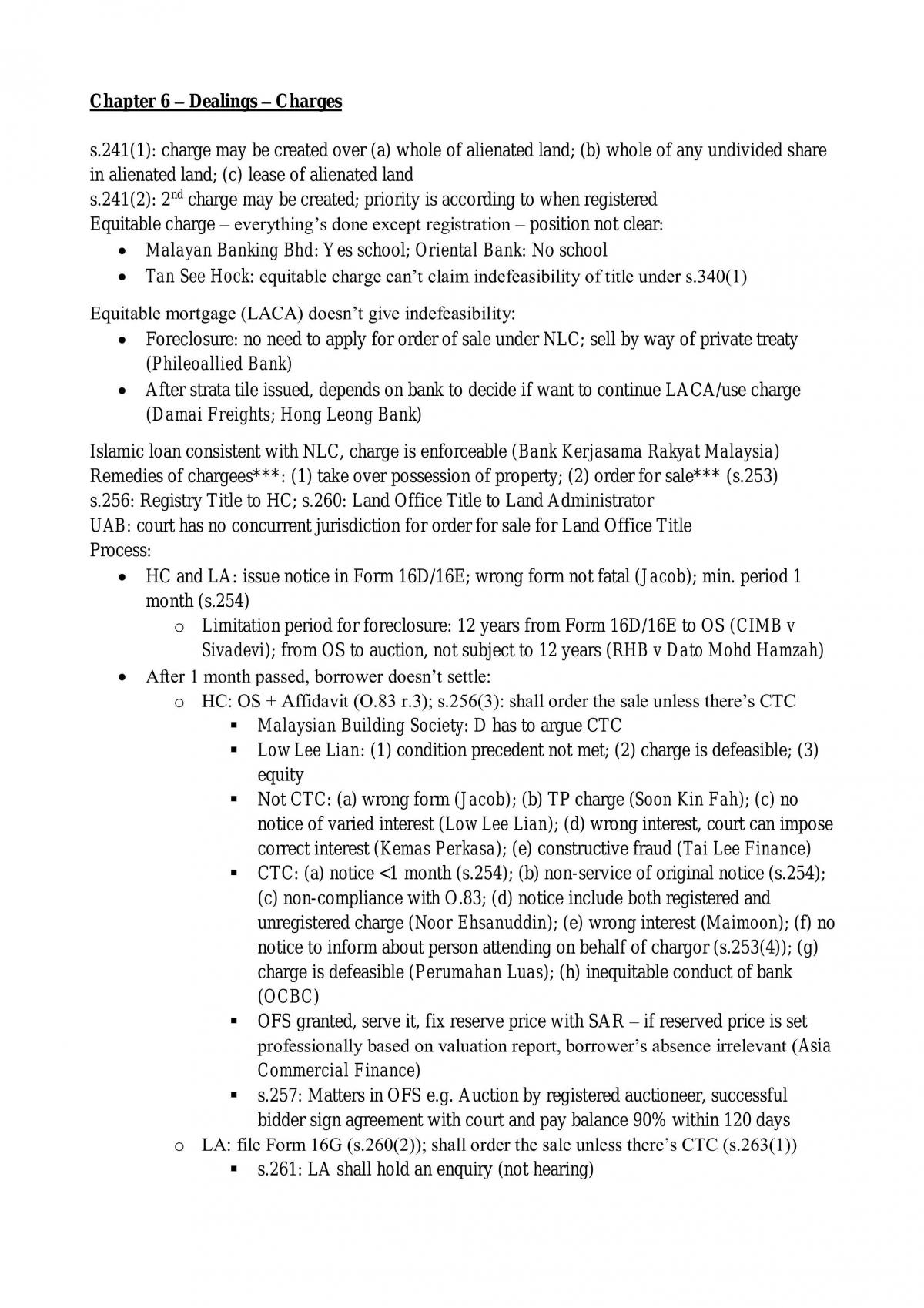 Land Law Notes - Page 11