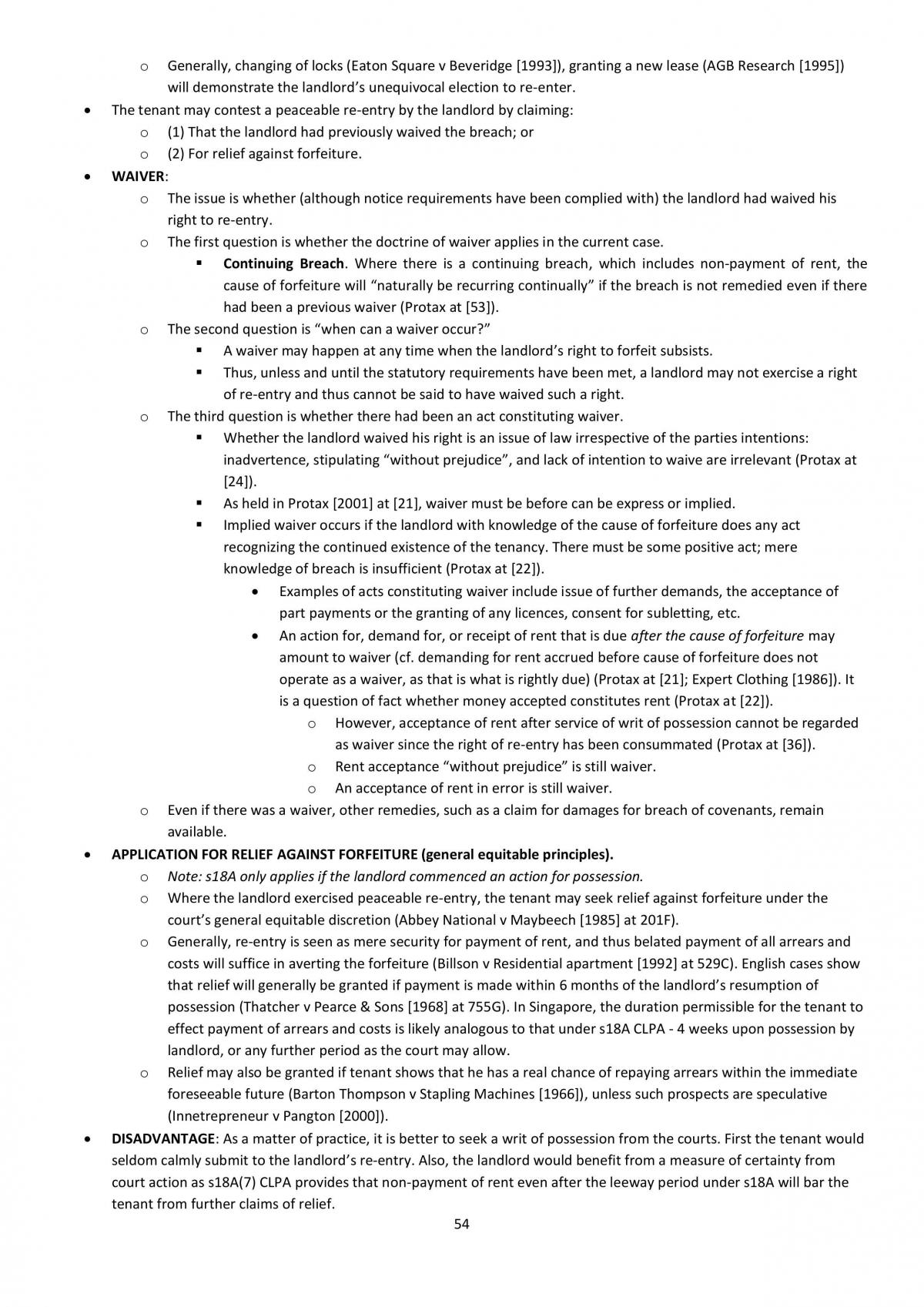 Property Law Study Notes - Page 201