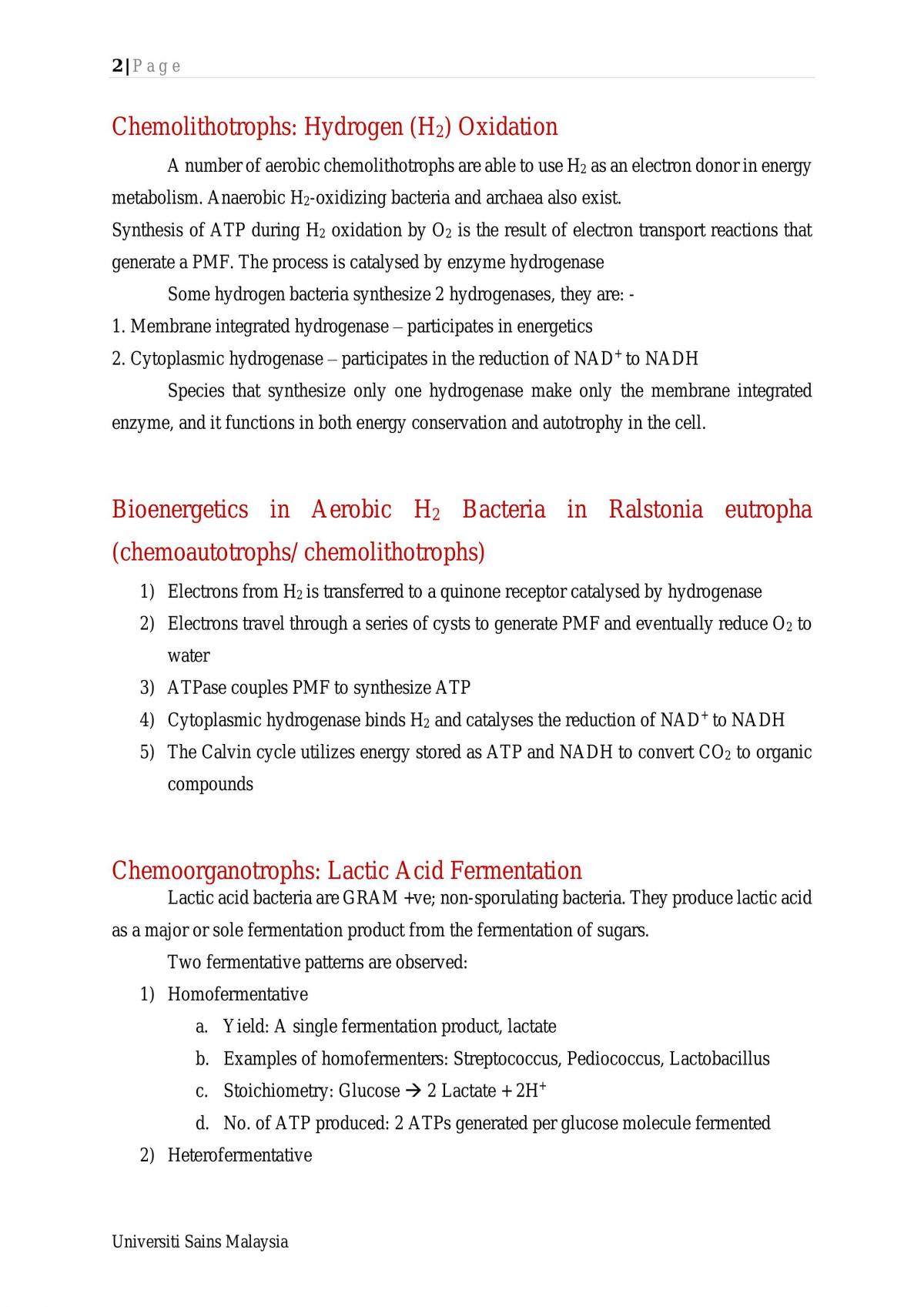 Microbial Cell Structure and Evolution - Page 2