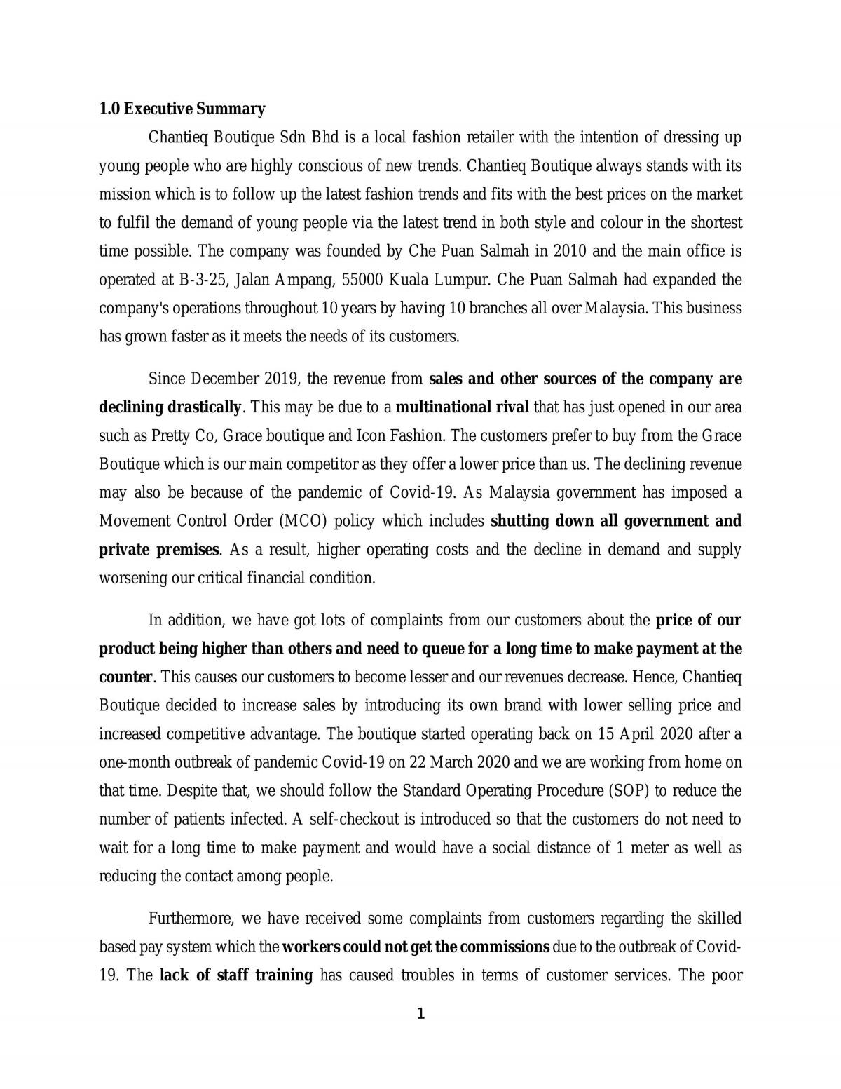 Analysis of effect of Covid-19 to management  - Page 2