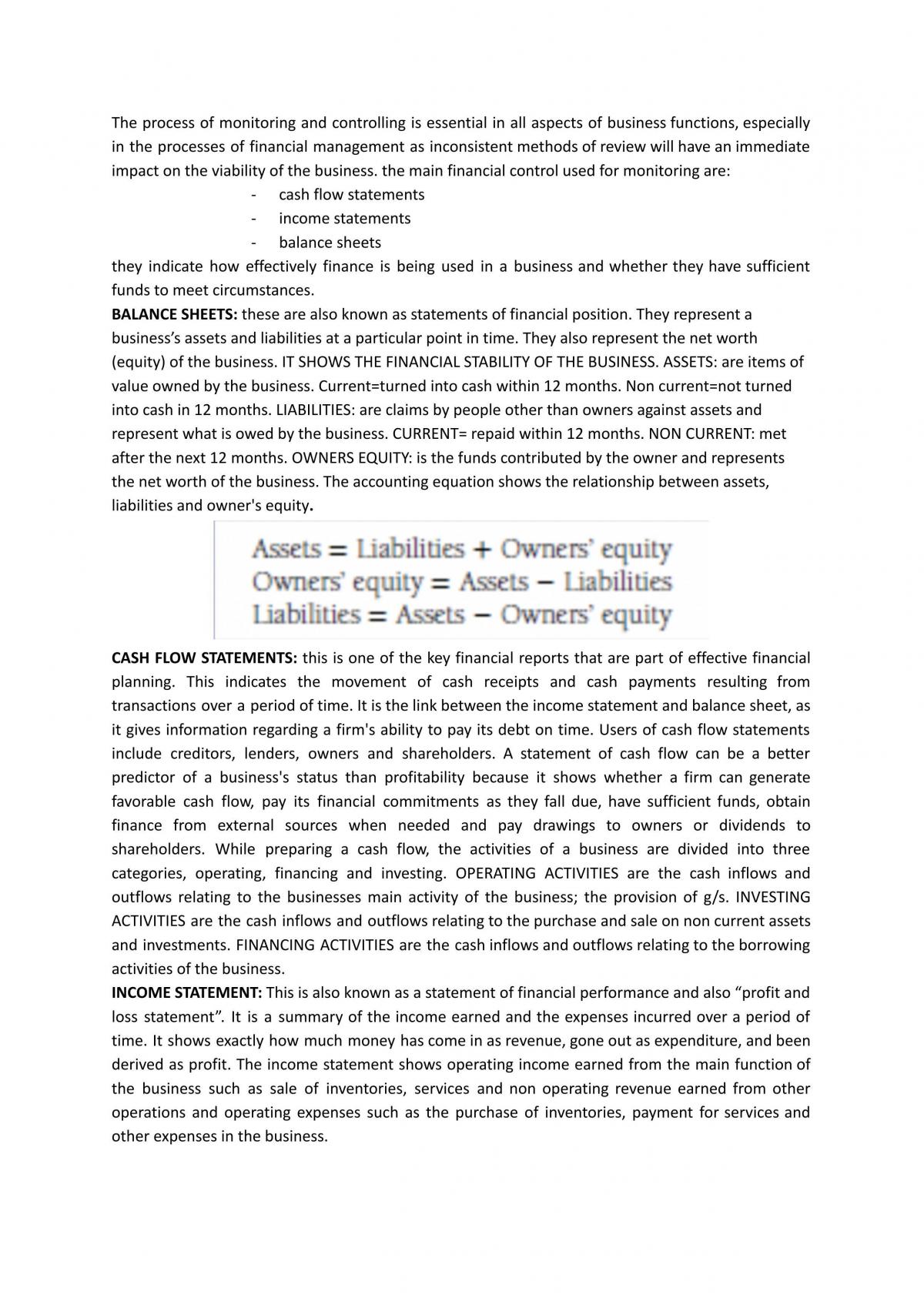 Complete Notes on Finance HSC - Page 11