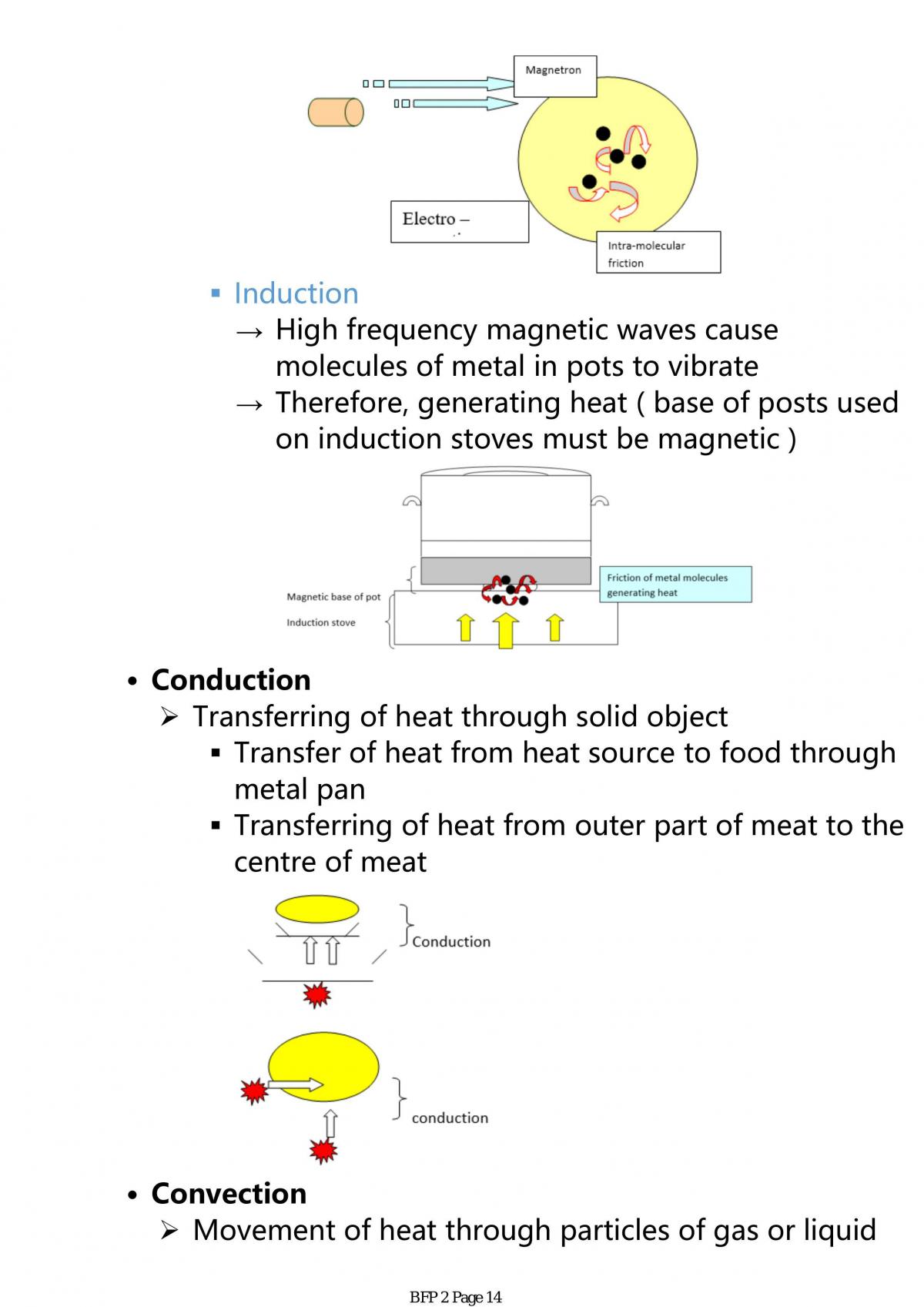 BHH 1014 - Basic Food Preparation Study Notes - Page 14