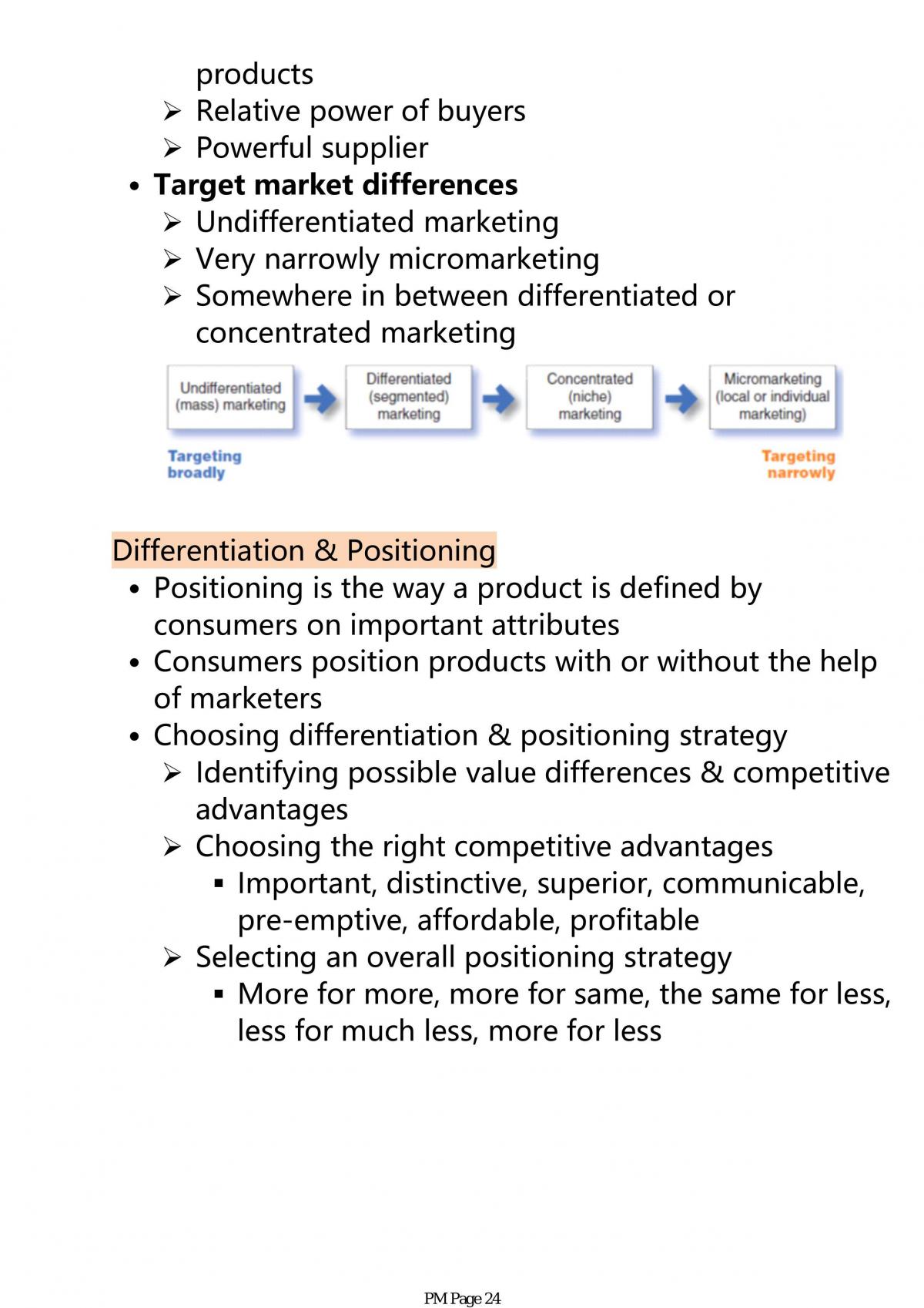 BHH 2043 - Principles of Marketing Study Notes - Page 24