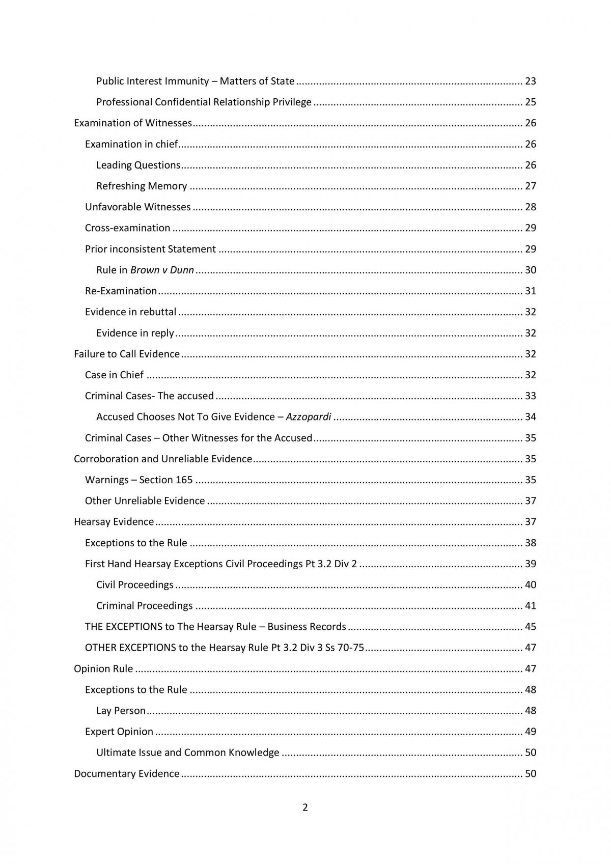 Complete Semester Notes  - Page 2