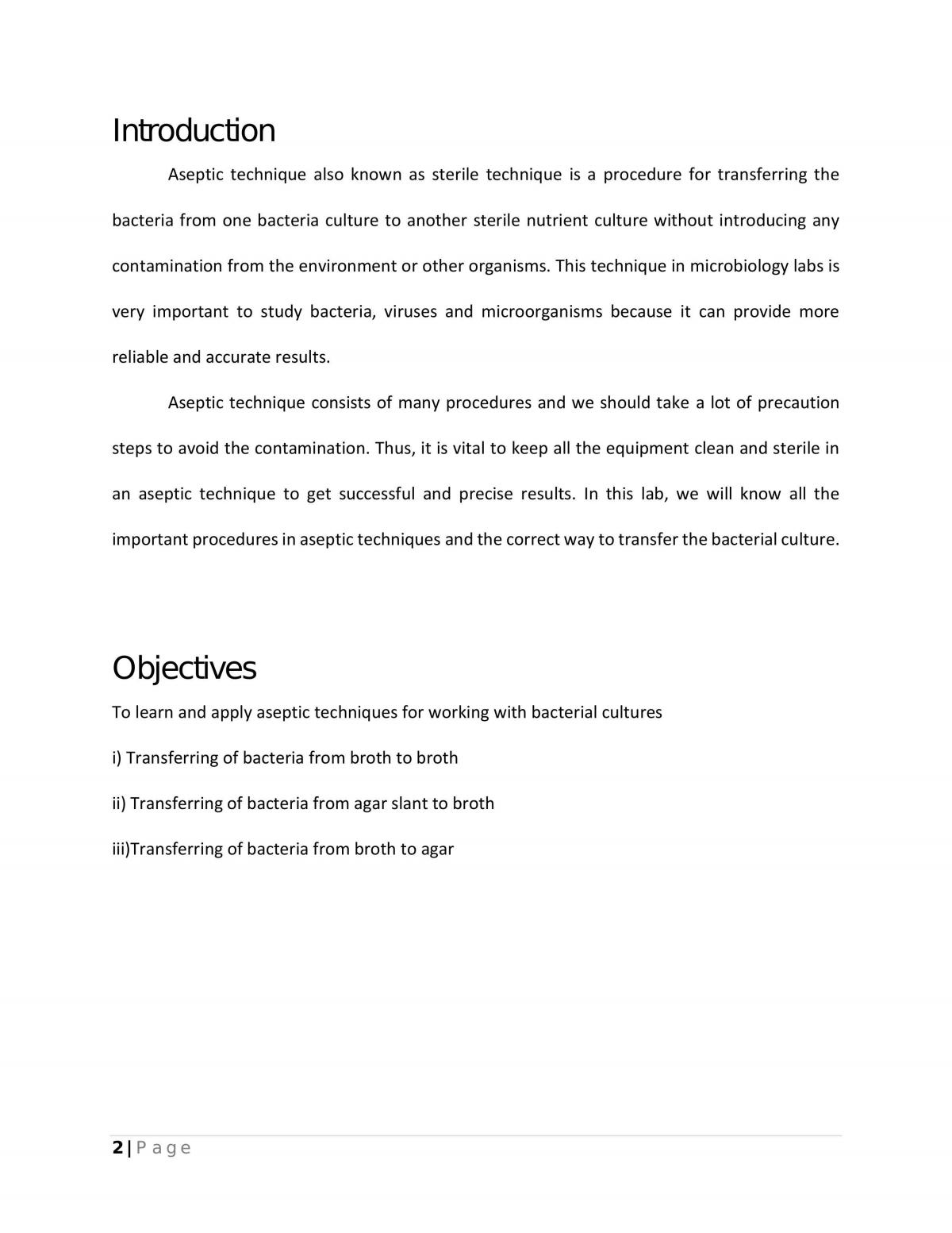 BOI207 Aseptic Technique - Page 2