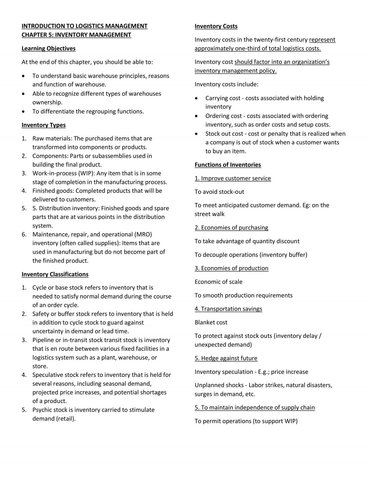 Introduction to Logistics Management - Page 13