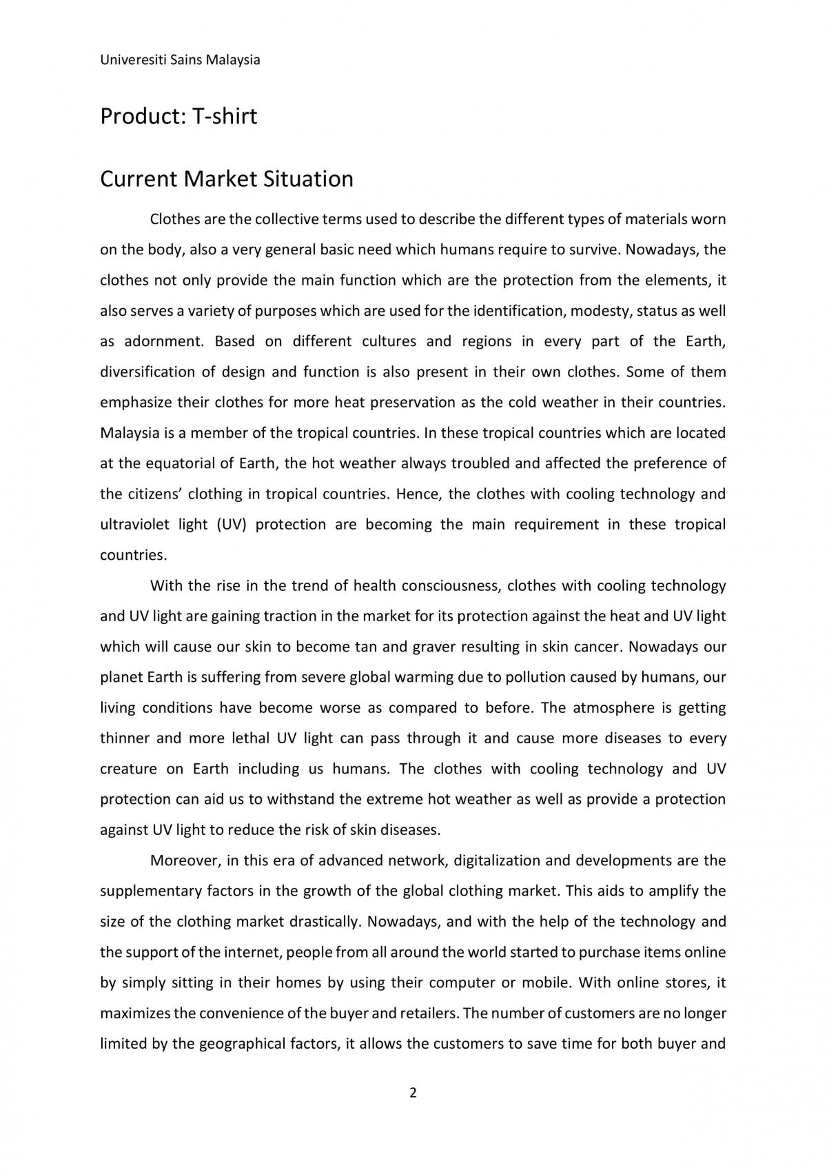 AKP201 Case Study- Current Marketing Situation Analysis in Malaysia - Page 2