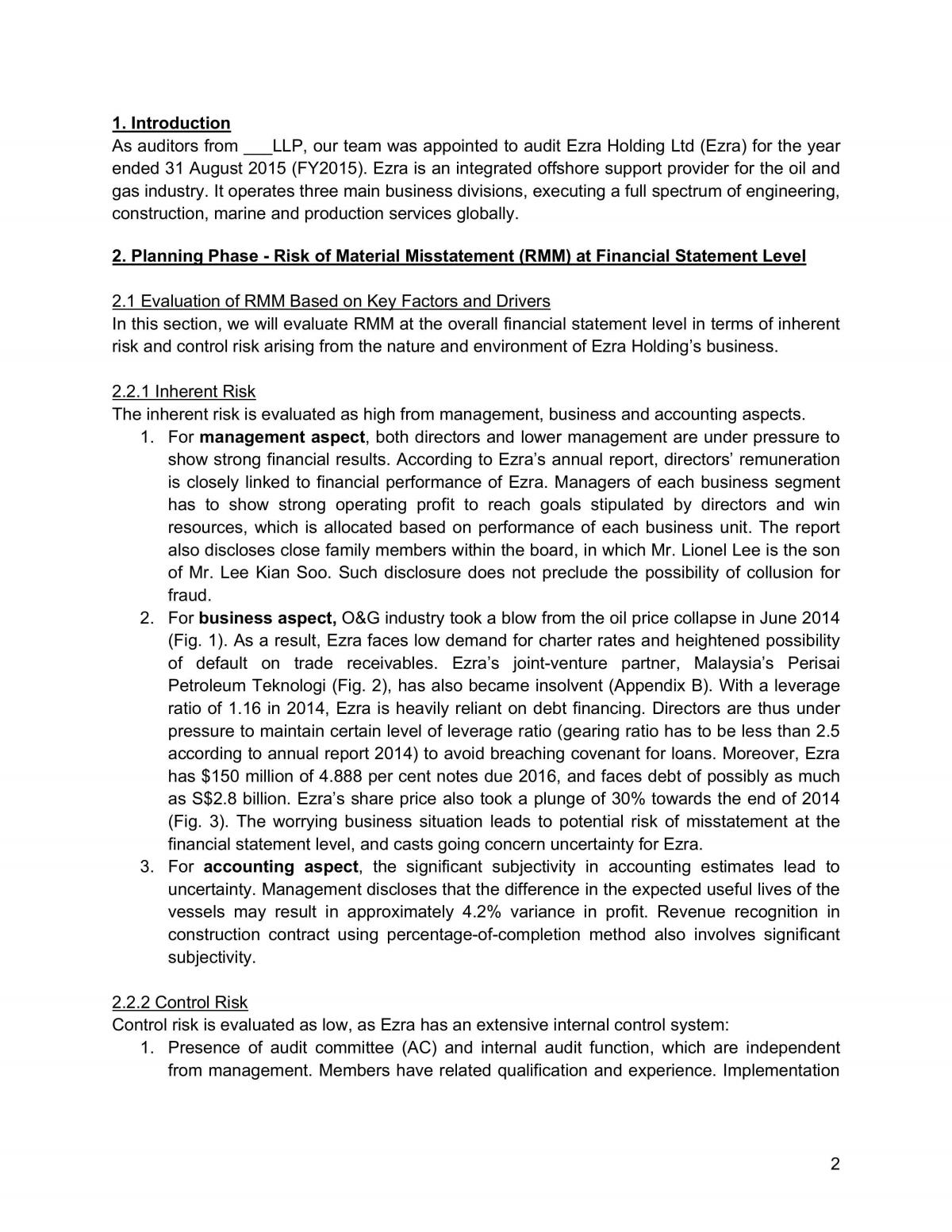 ACC3701 Project - Page 2