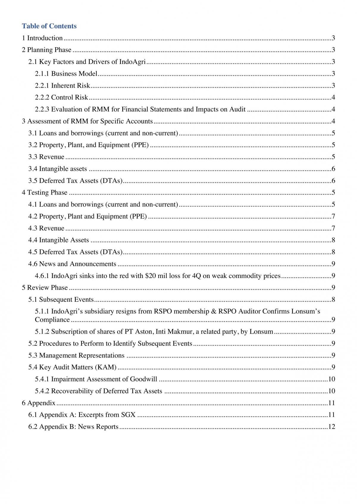 ACC3701 Project - Page 2