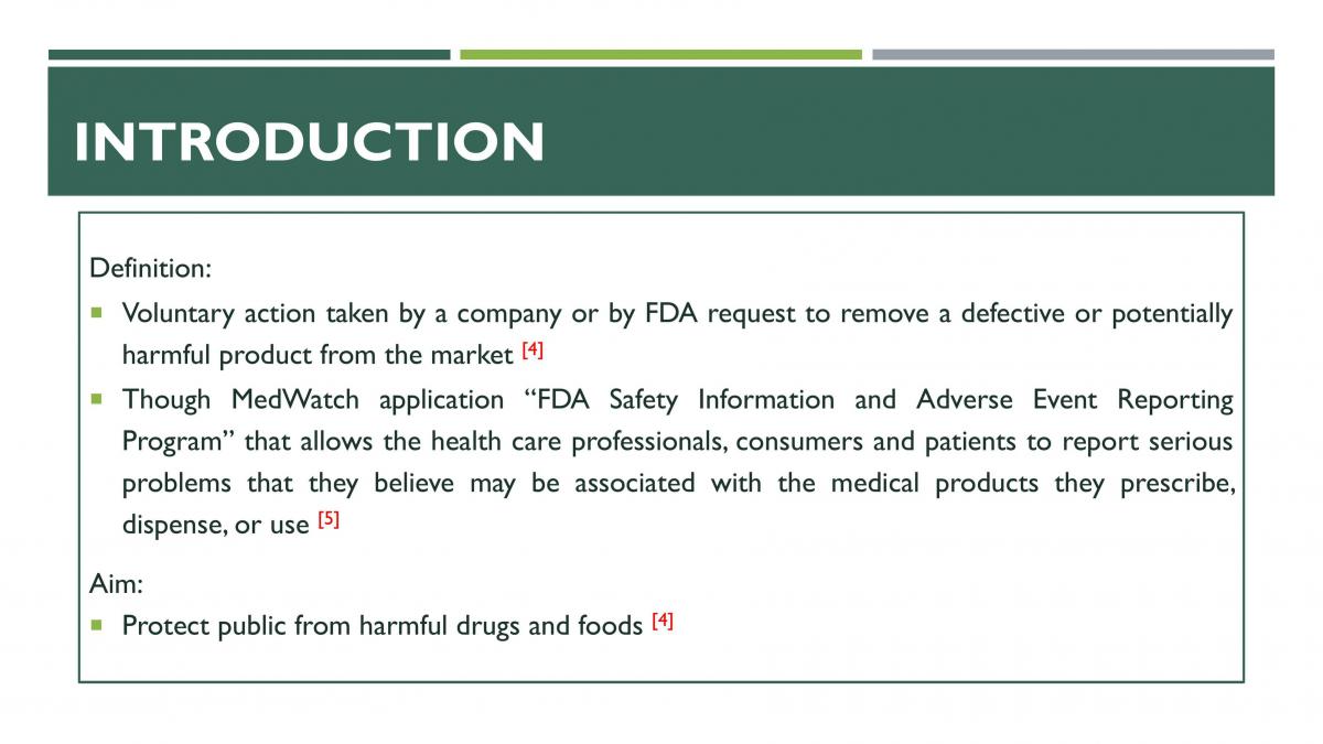 Pharmaceutical Product Recall  - Page 2