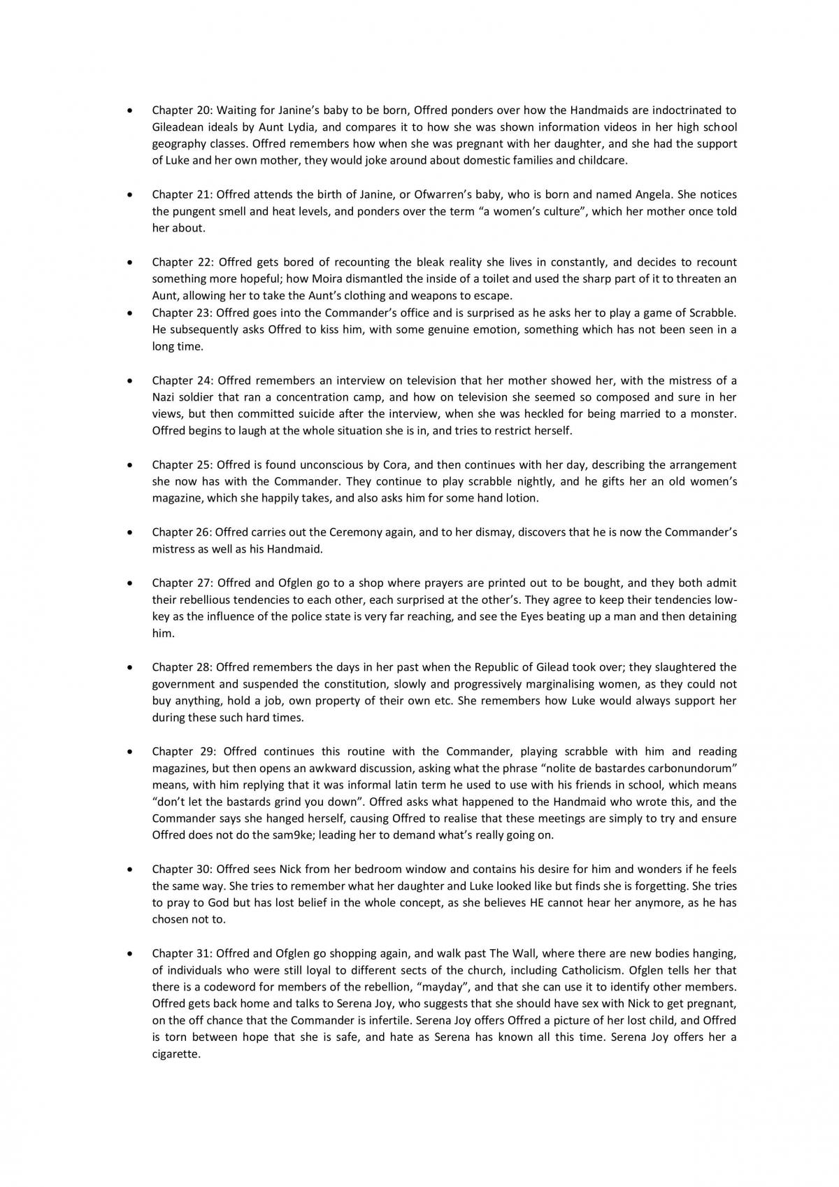 Dystopia (Comparisons) Notes - Page 11