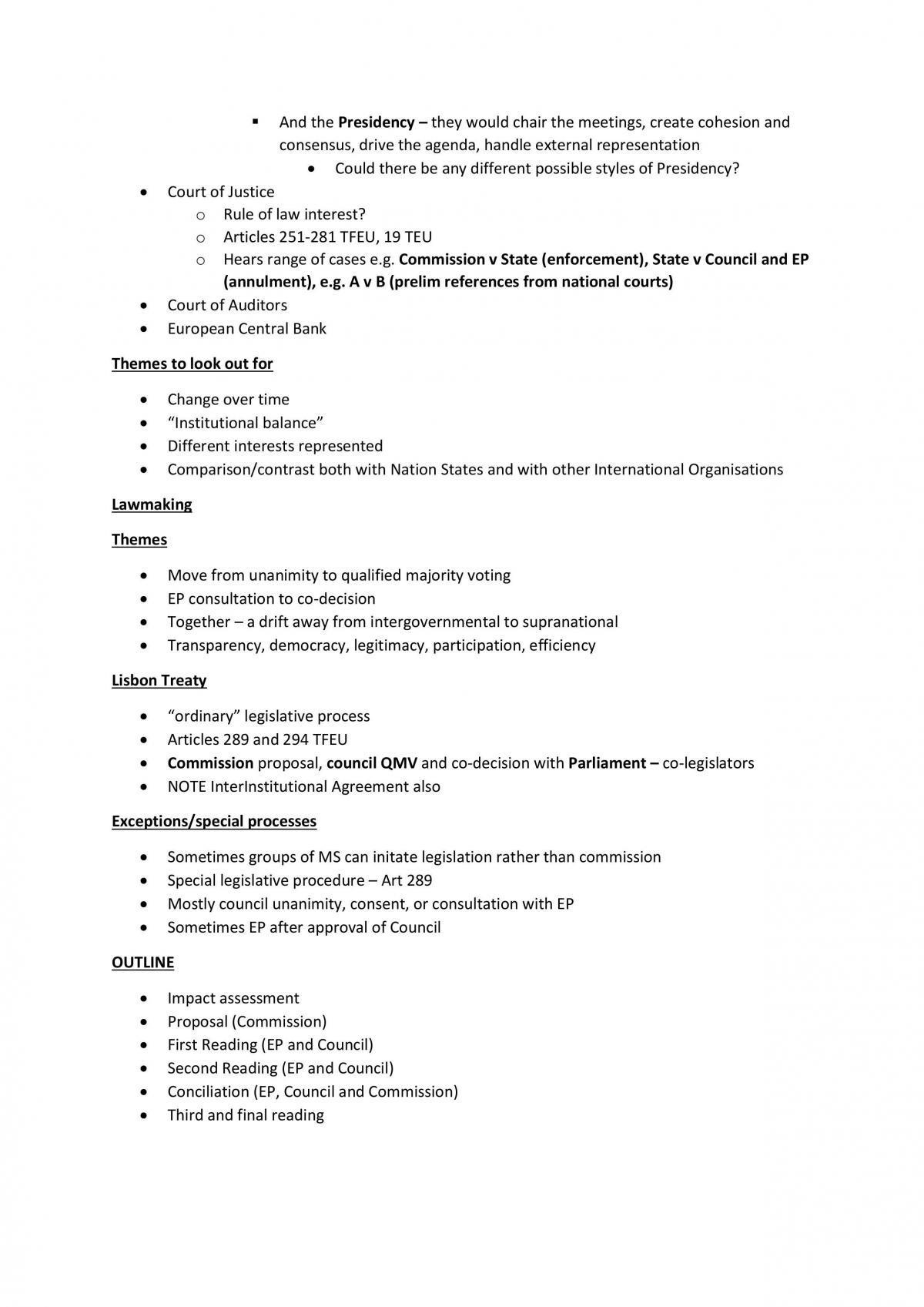 EU Law Notes - Page 12
