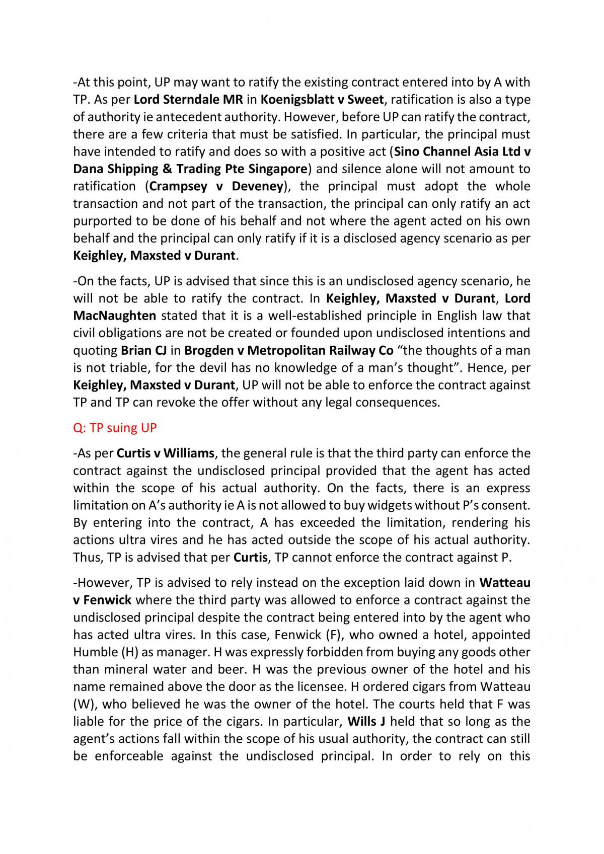 Basic Principles of Agency - Page 15