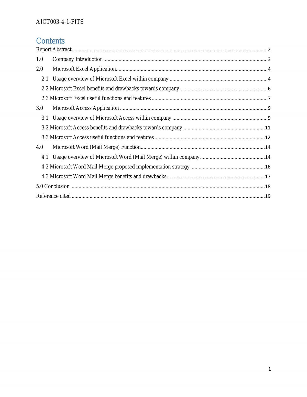 PITS assignment - Page 2