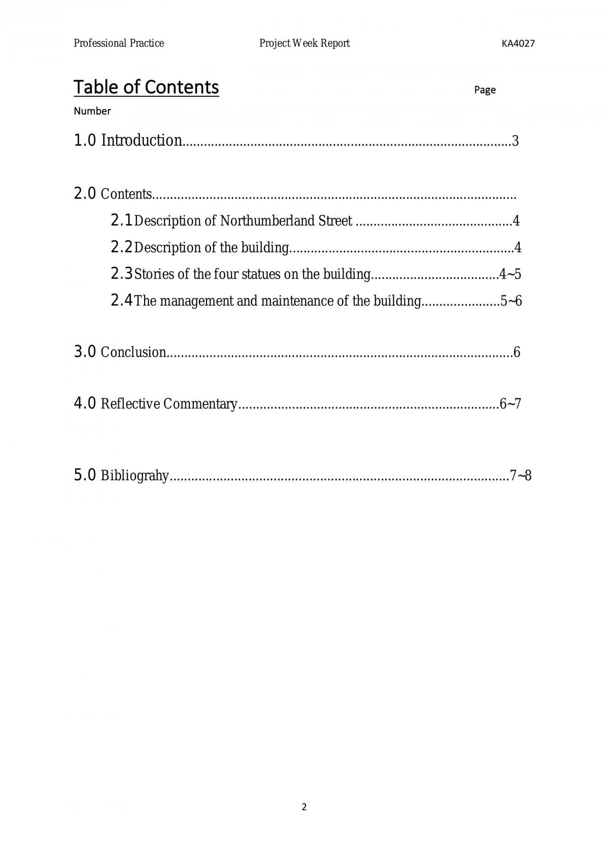 Project Week Report  - Page 2