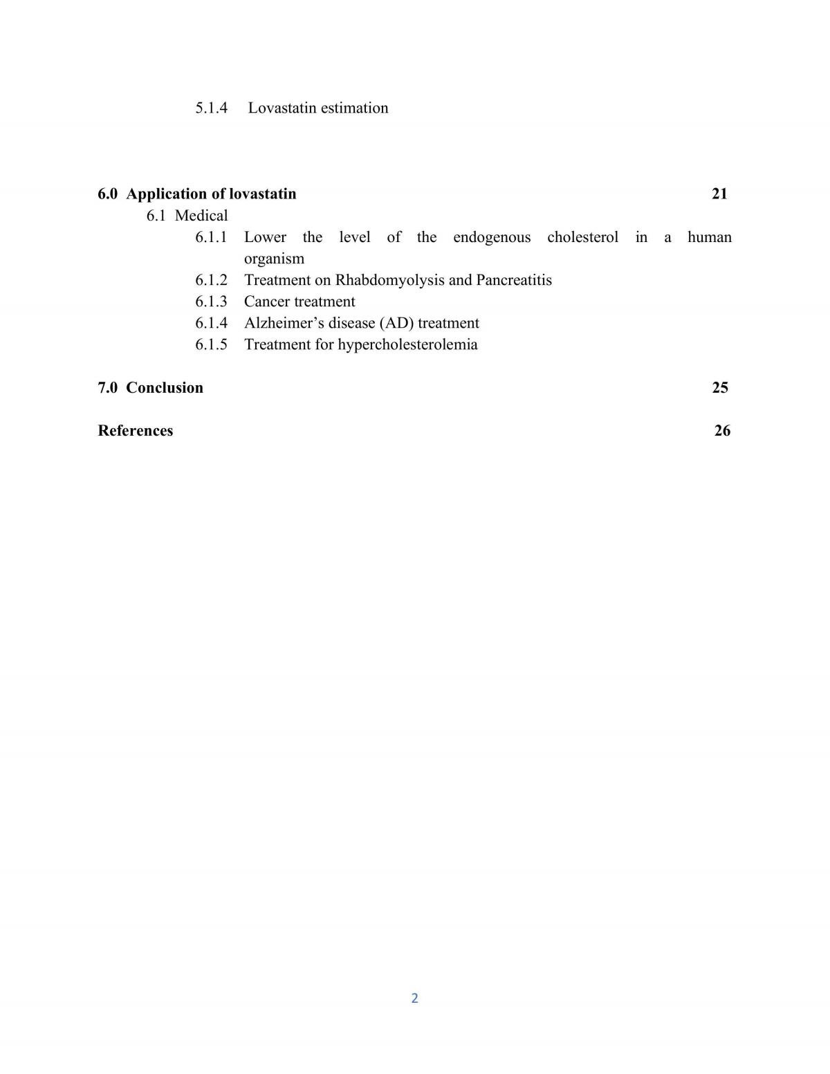 Lovastatin in Submerged Fermentation - A Review - Page 2
