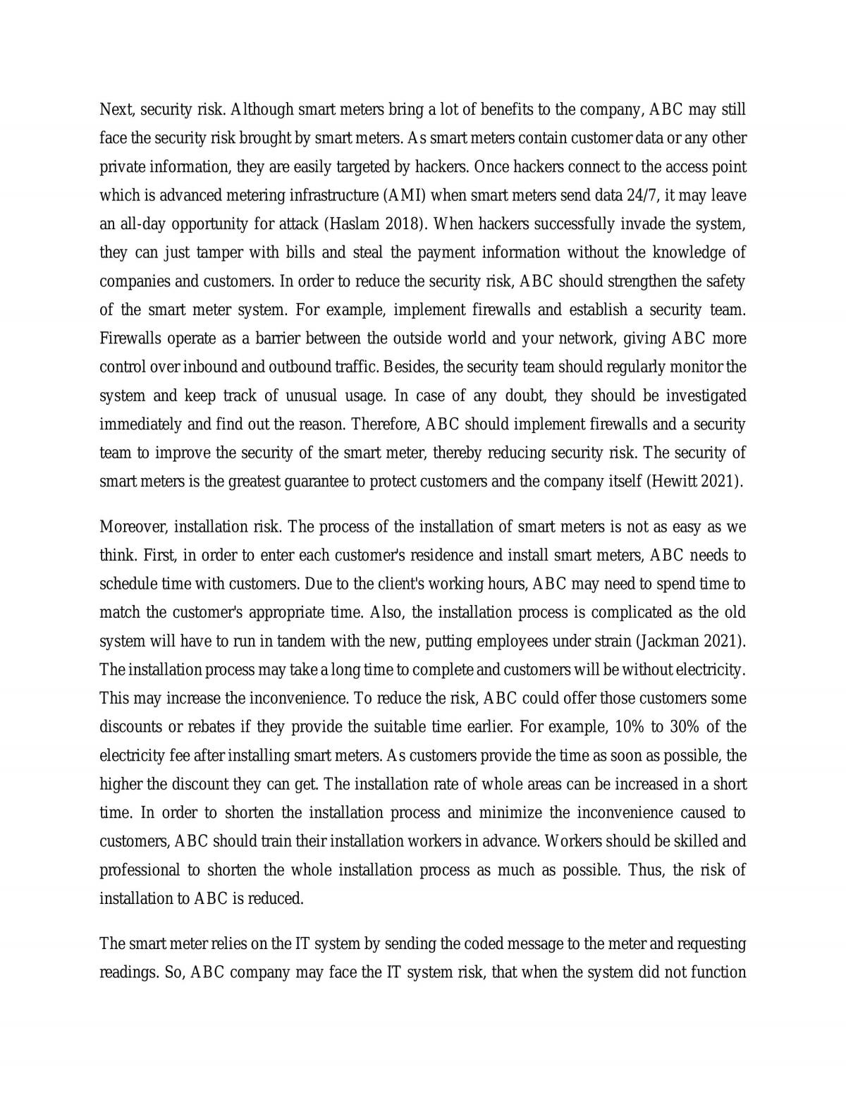 Risk Management Assignment - Page 13