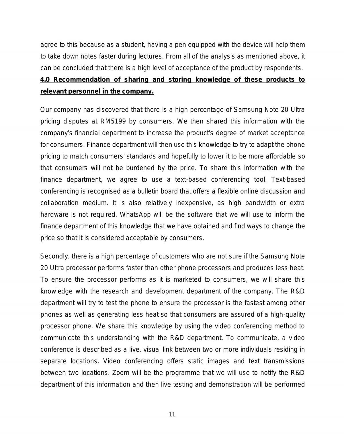 Analyses of Samsung smart phone - Page 11