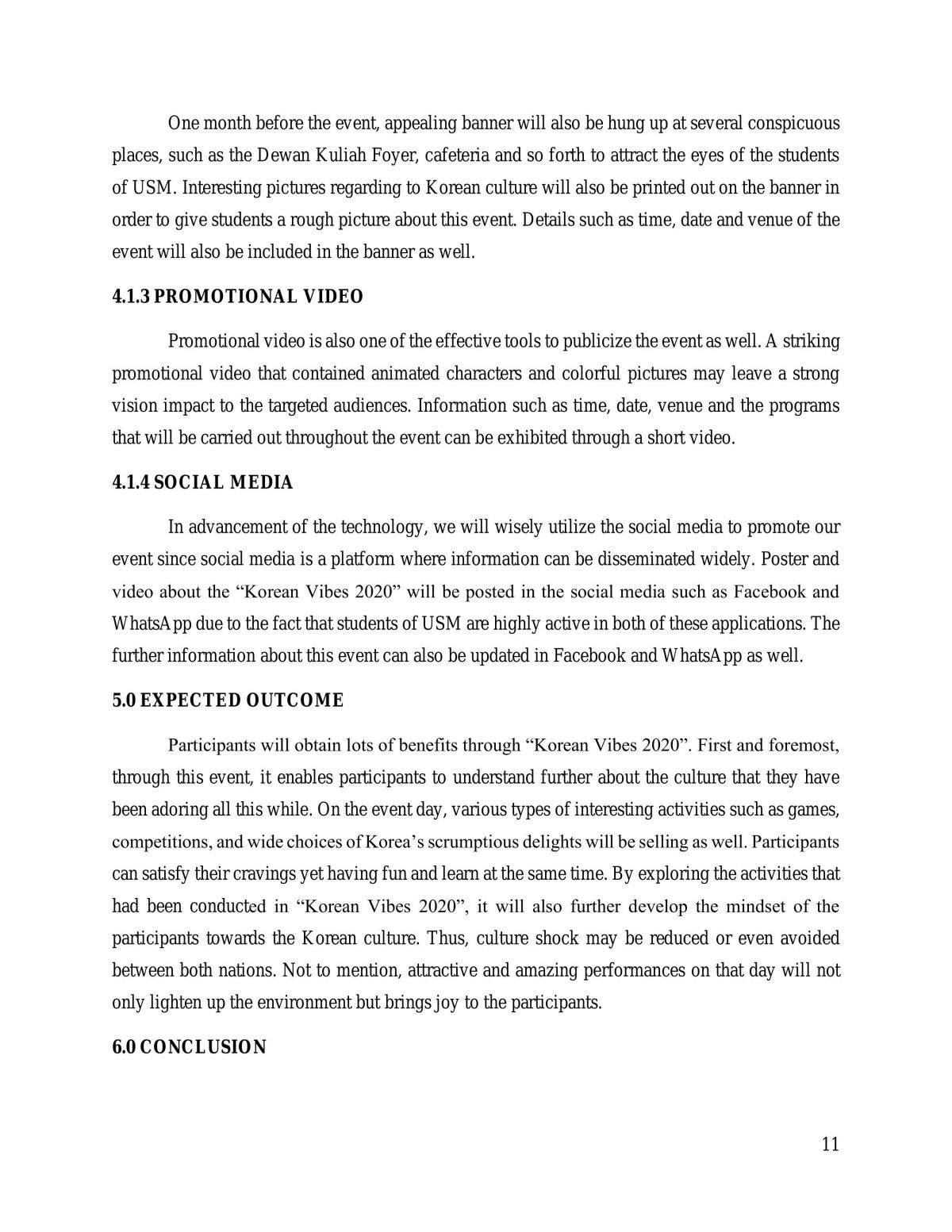 Proposal on Event Planning - Page 11