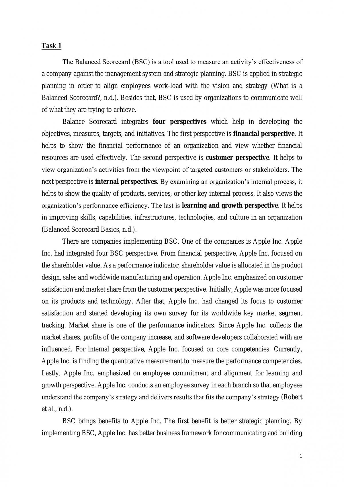 Managerial Accounting Assignment - Page 2