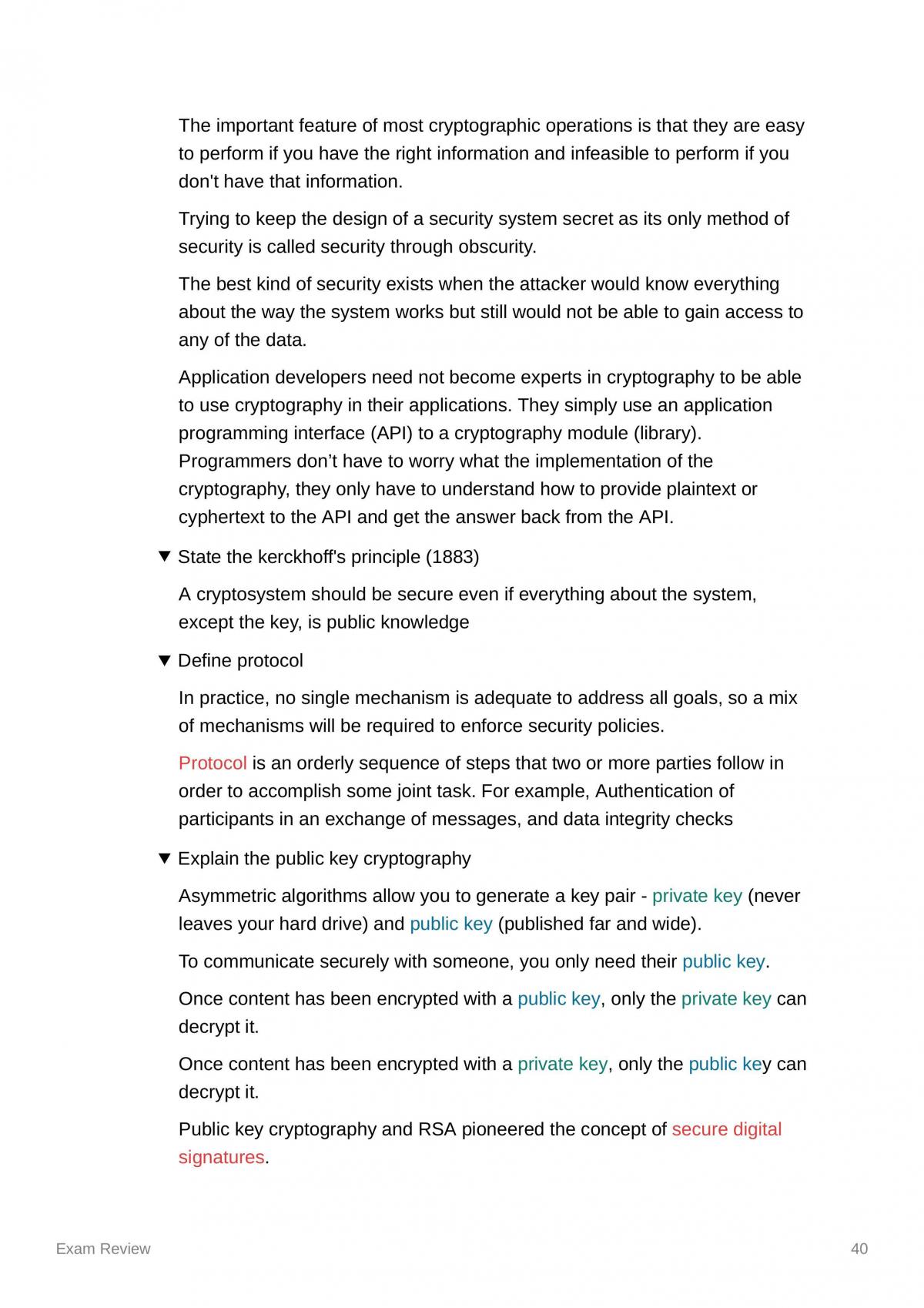 ISFT exam review - Page 40