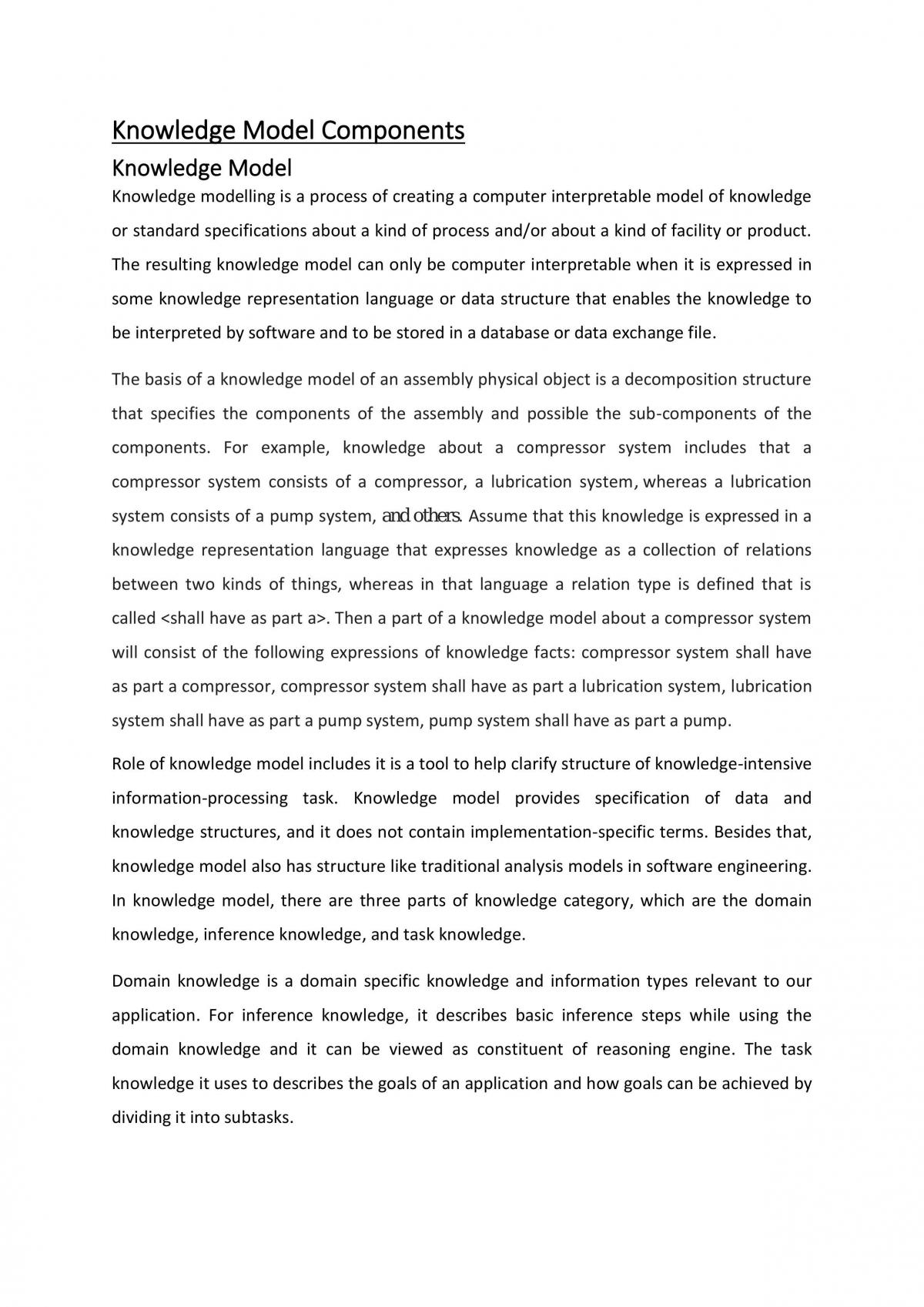 CPT342-  knowledge model components - Page 2