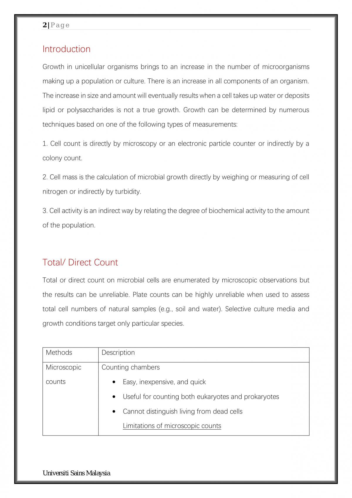 Measuring Microbial Growth - Page 2