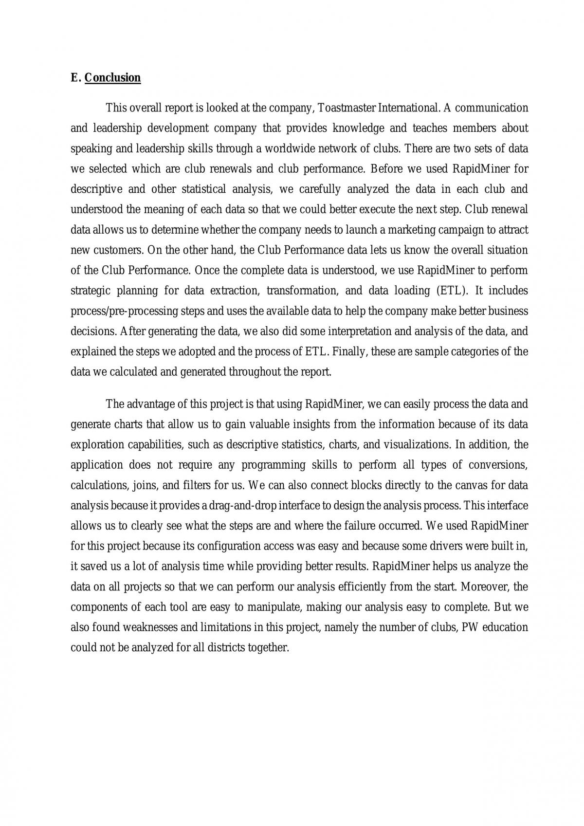 Management Information System of Toastmaster International - Page 10