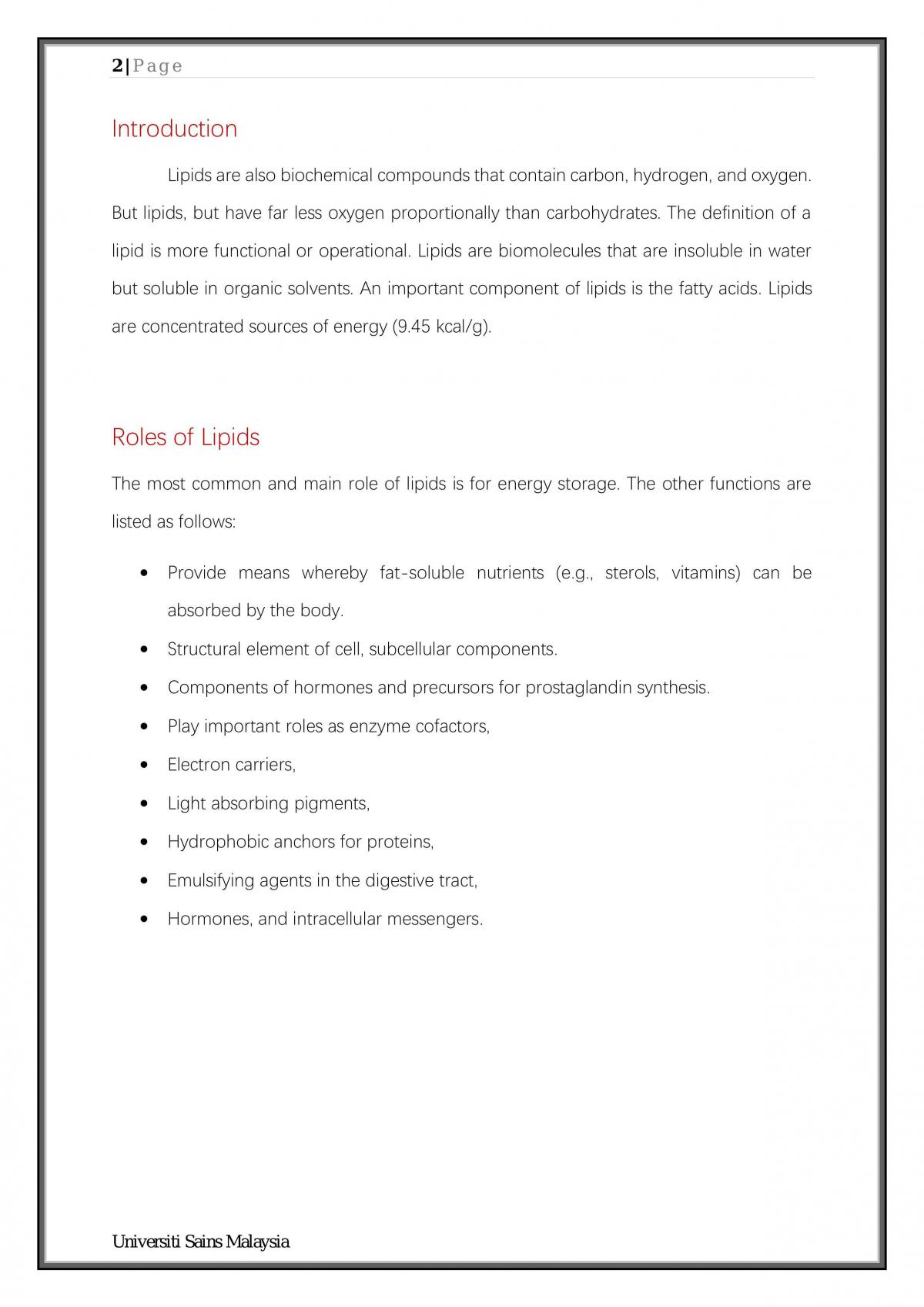 Lipids - Page 2