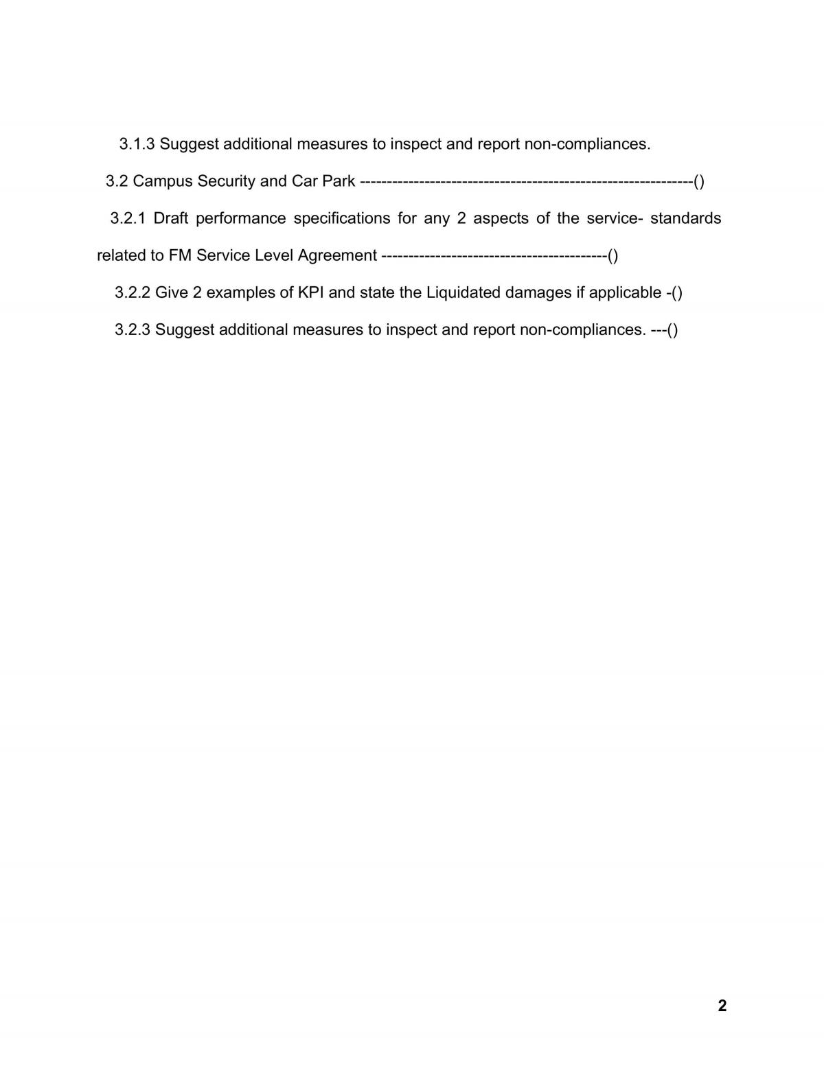 Procurement and Project Management  - Page 2