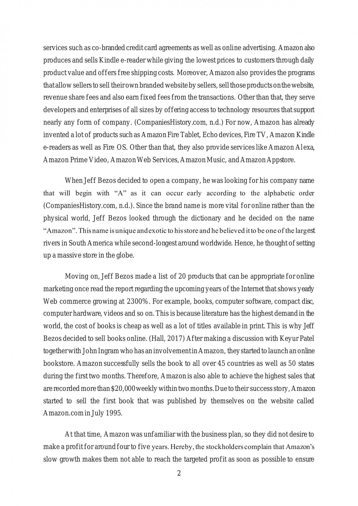 Company Innovation Report (Amazon.com) - Page 2