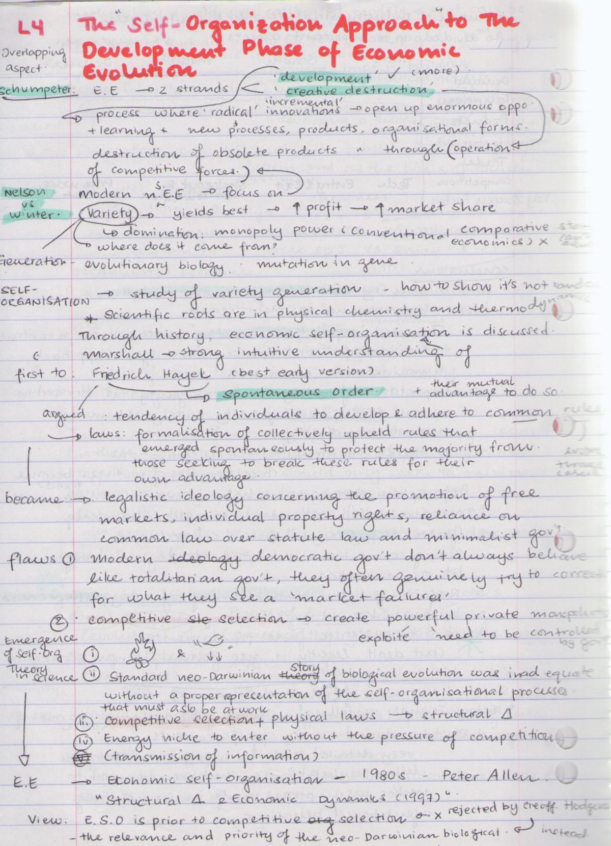 Evolution of Economic Systems (ECON3540) Lecture/Study Notes - Page 10