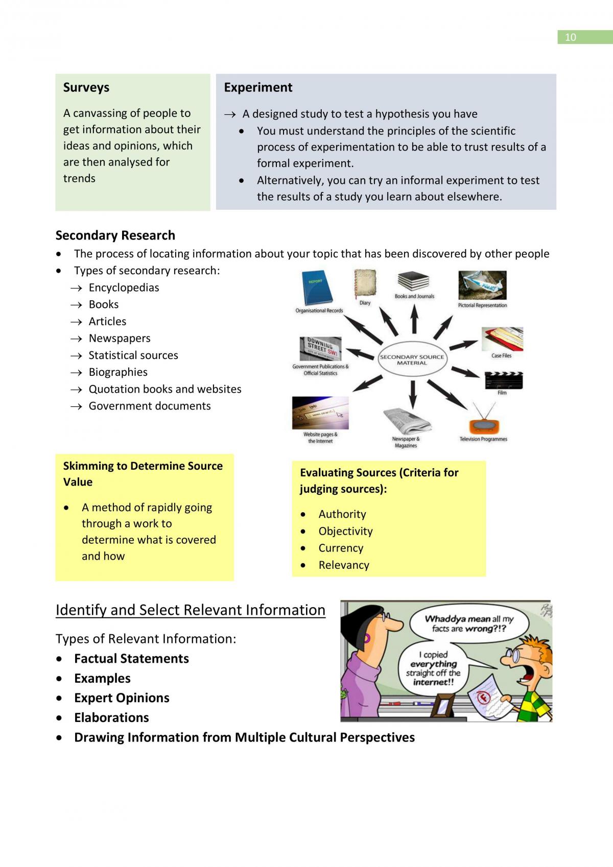 Presentation Skills Notes - Page 10