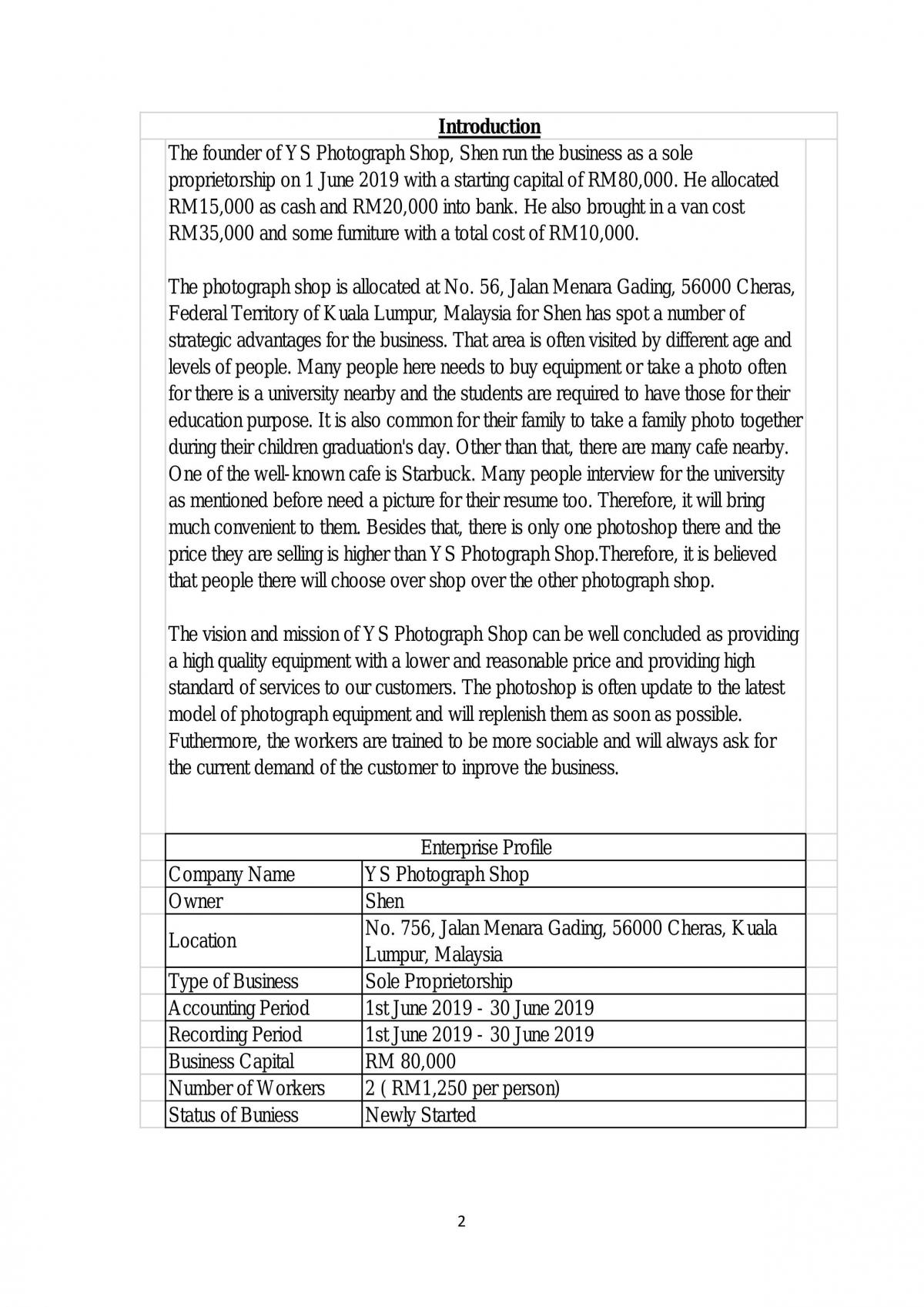 Accounting cycle - Page 2