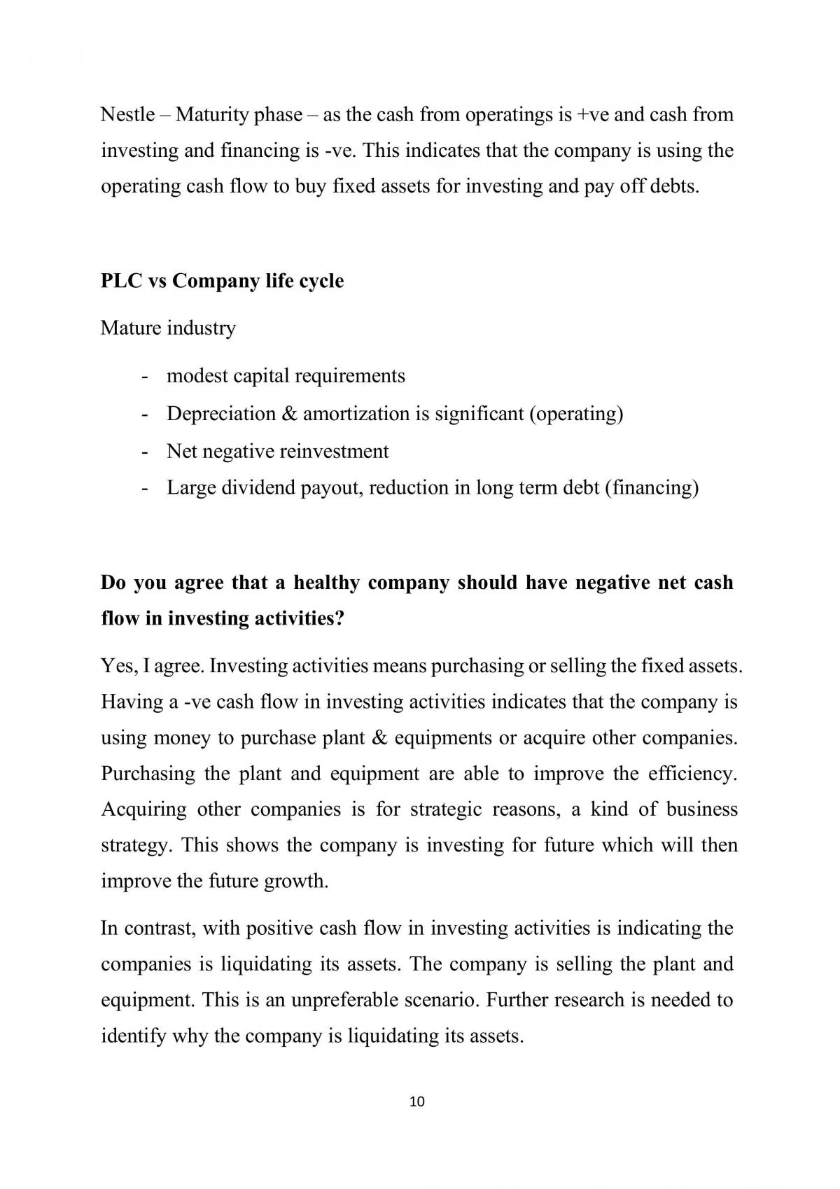 Financial Statement Analysis - Page 10