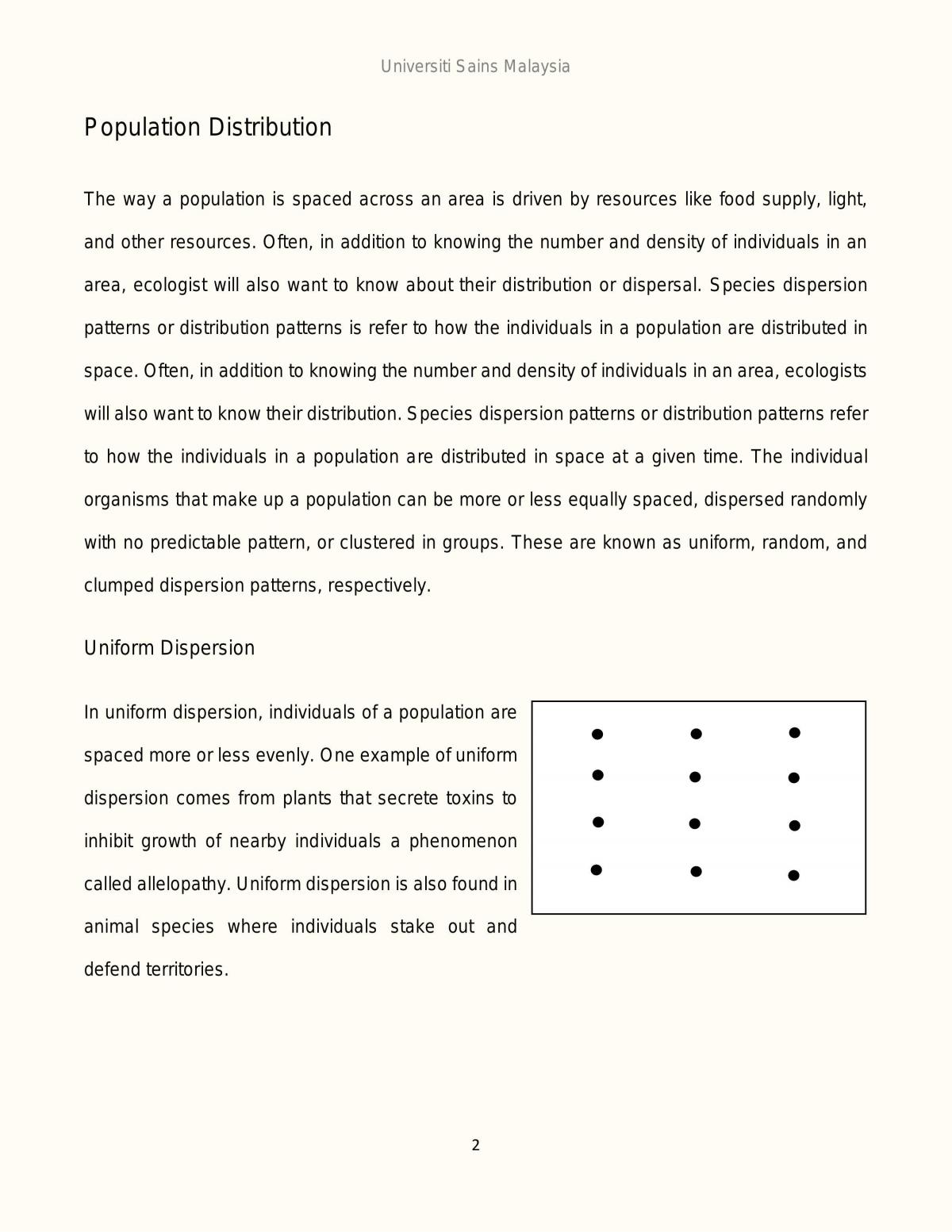 Population Distribution and Structure - Page 2