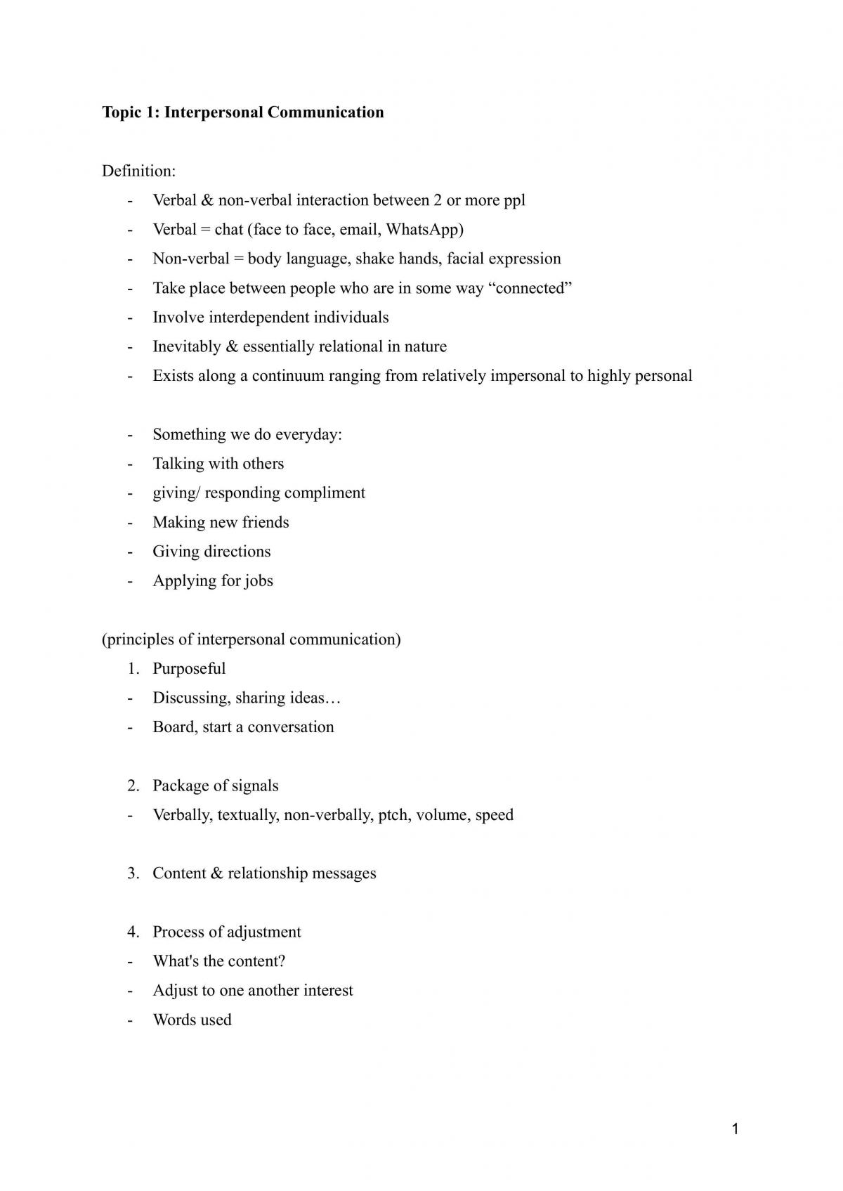 Communication & Thinking Skills Notes - Page 2